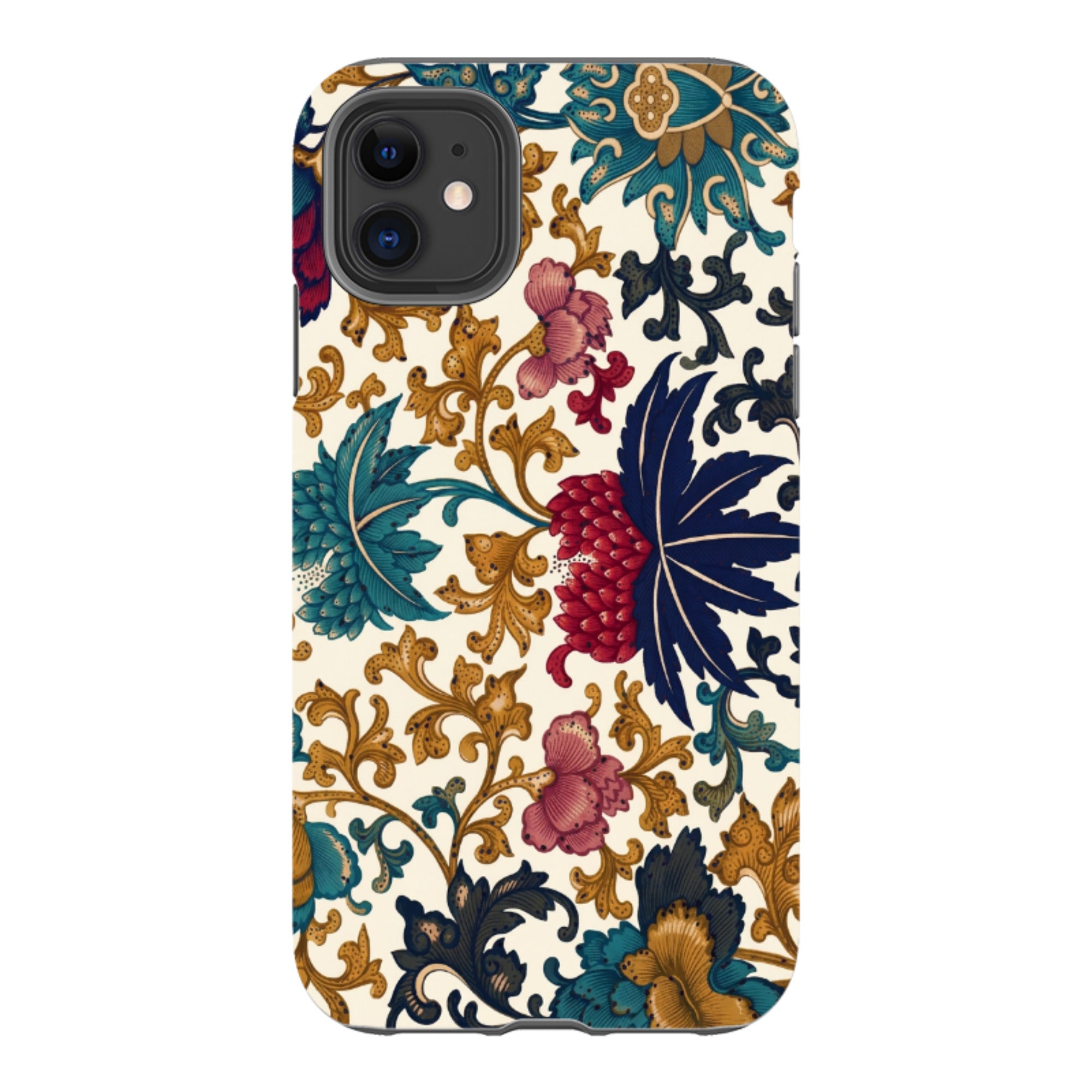 iPhone Tough Case - Vintage Damask Floral