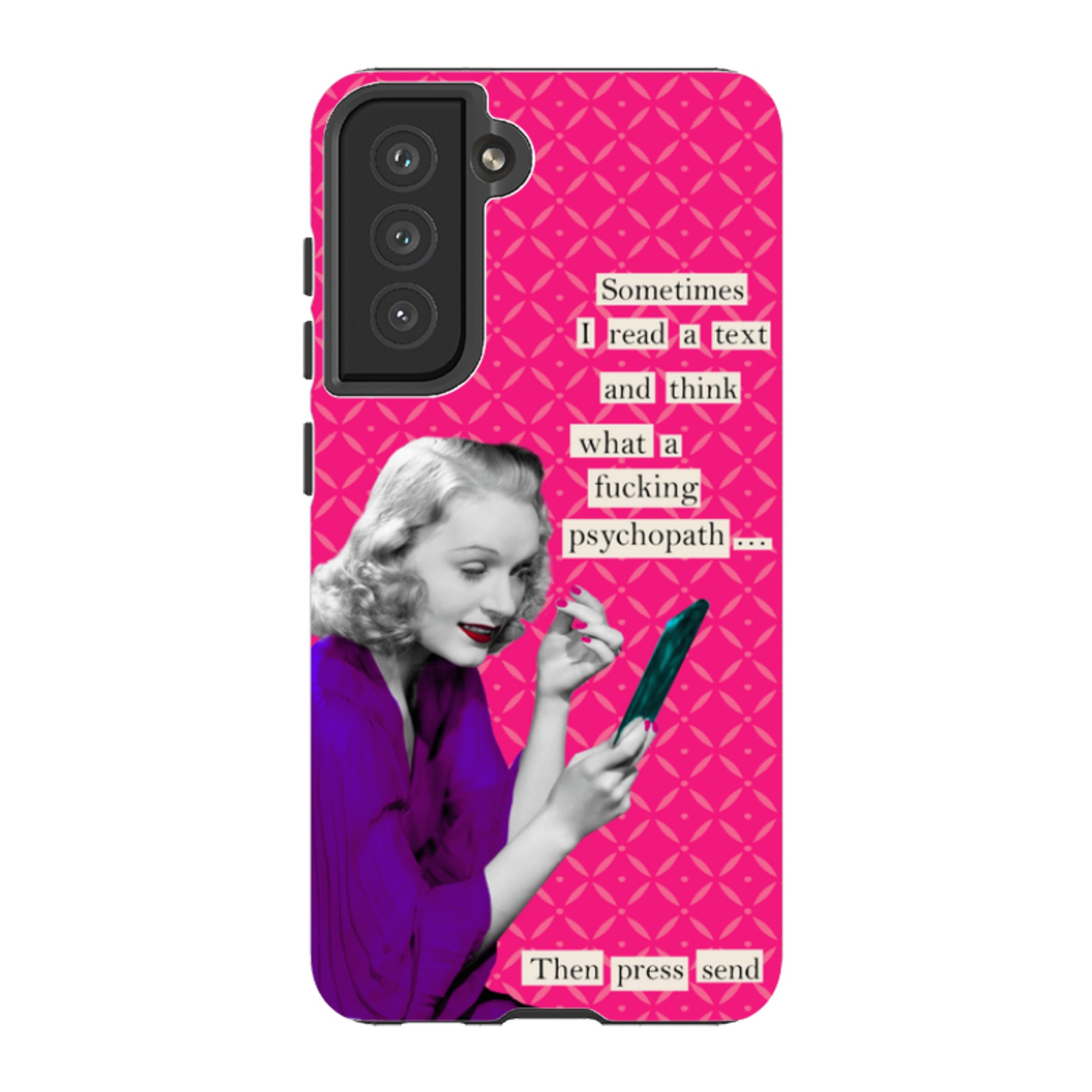 Samsung Tough Case - Psychopath By Clare Jordan
