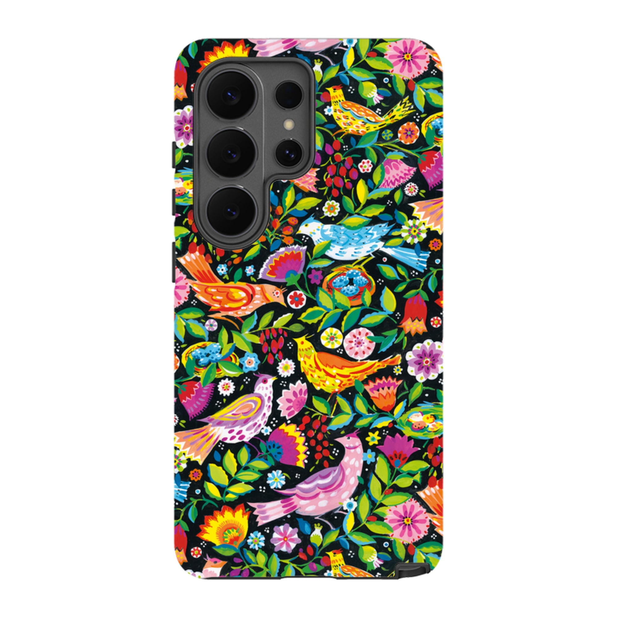 Samsung Tough Case - Folk Birds By Sarah Campbell