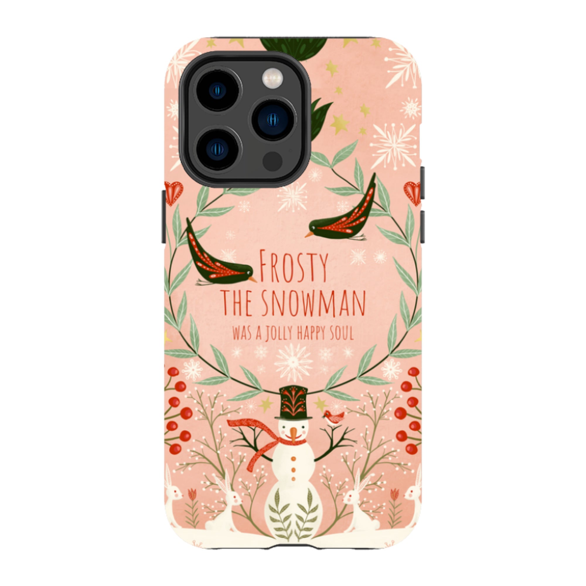 iPhone MagSafe Tough Case - Frosty The Snow Man By Maja Lindberg