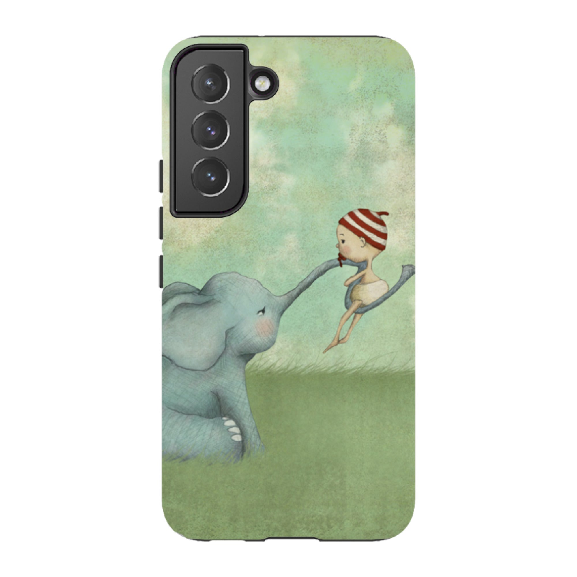 Samsung Tough Case - Elephant Baby By Maja Lindberg