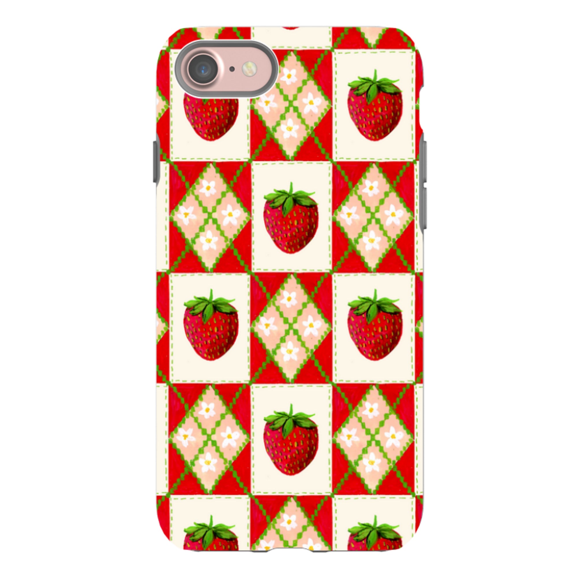 iPhone Case - Strawberries II By Abby Jacobs