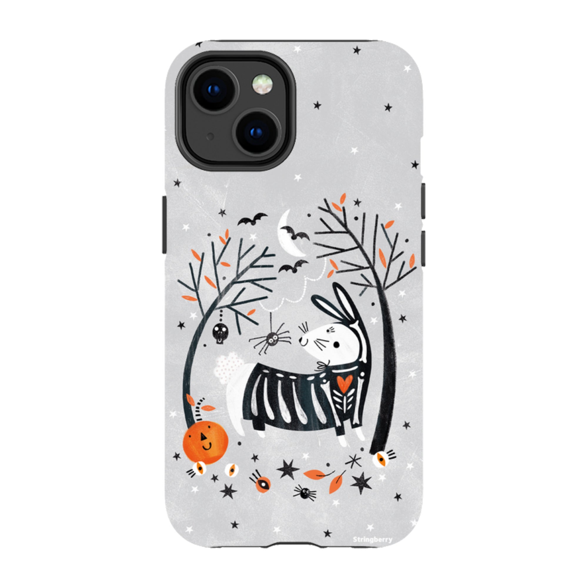 iPhone Tough Case - Spooky Rabbit By Ali Brookes
