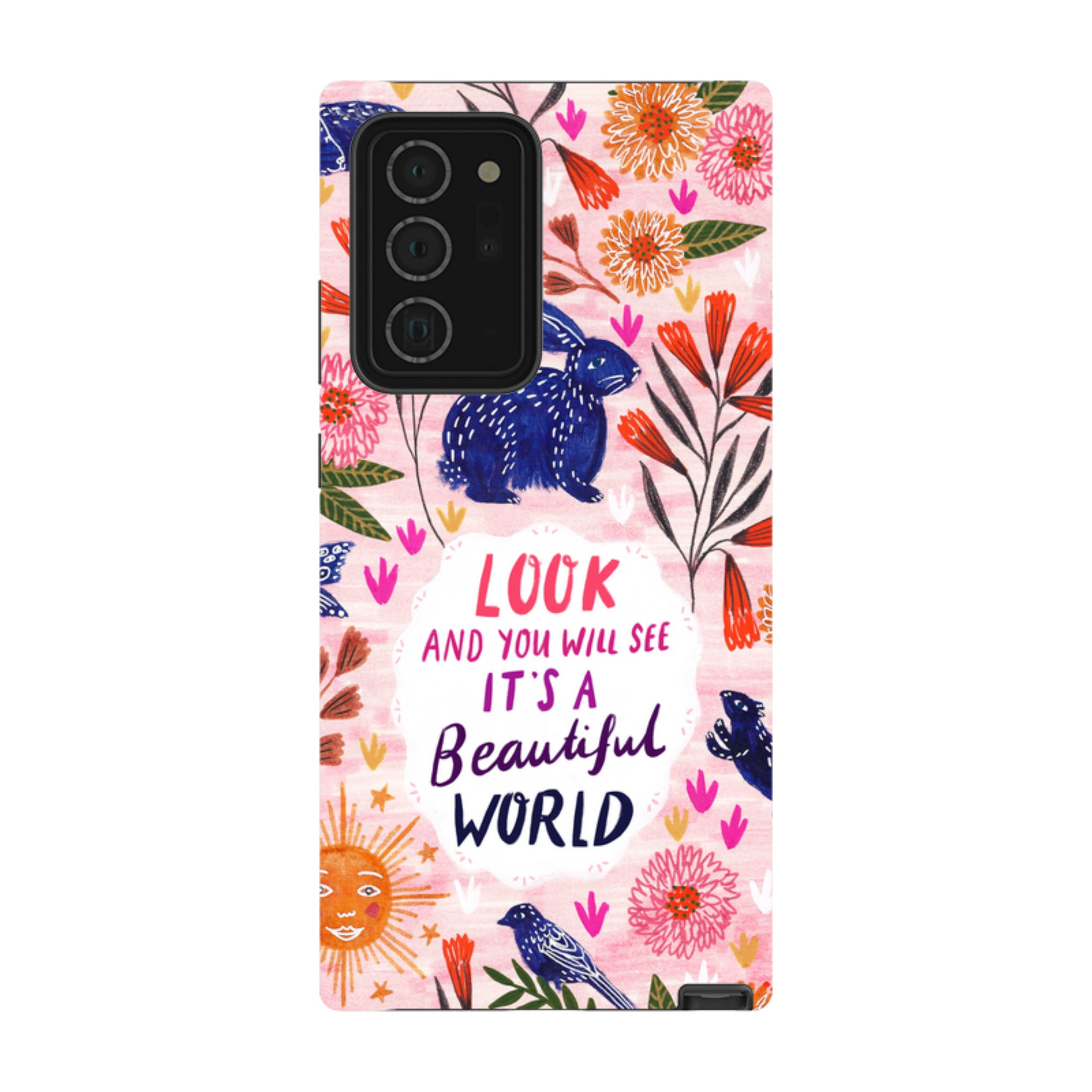 Samsung Tough Case - Beautiful World By Lee Foster Wilson