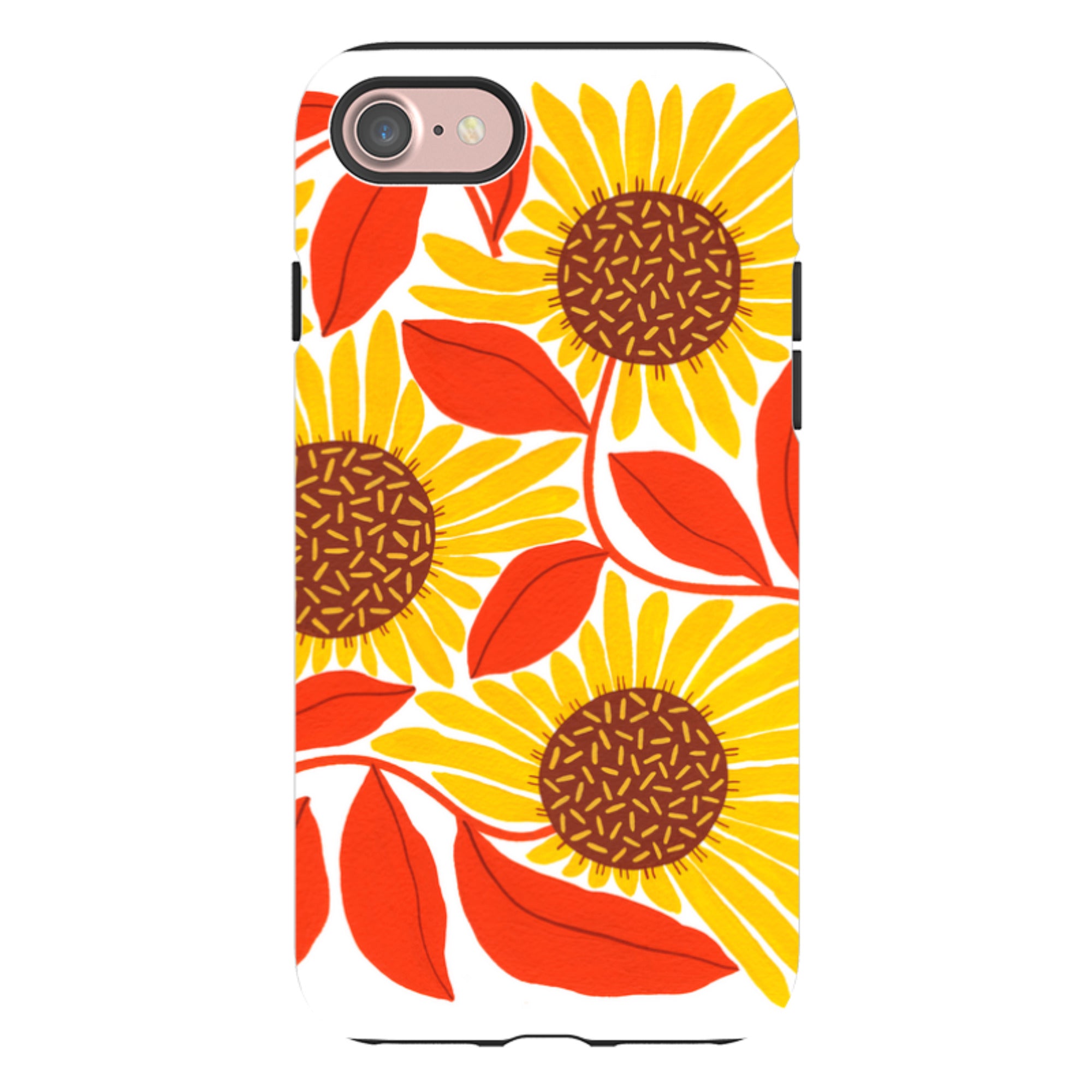 iPhone Tough Case - Sunflower By Madalina Andronic