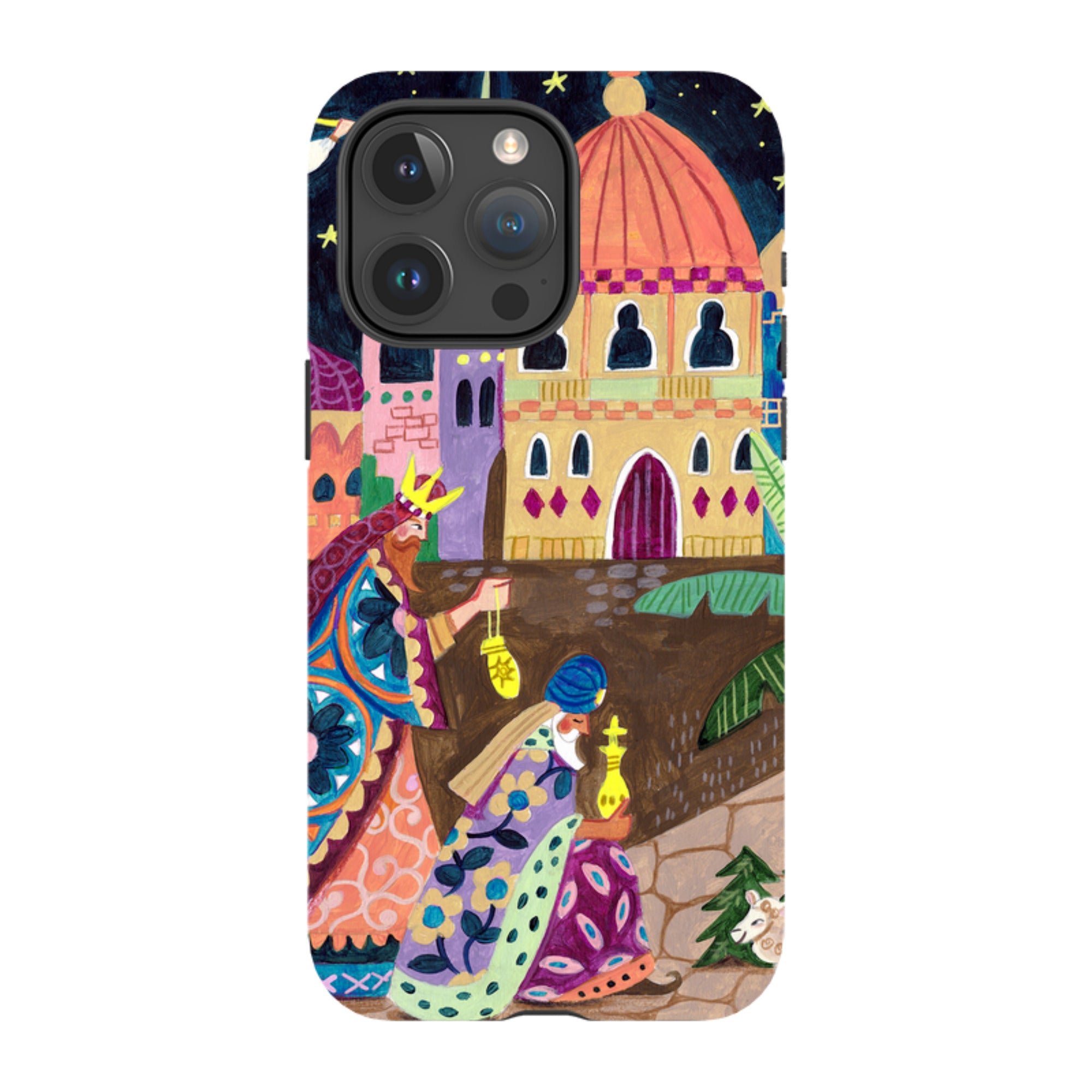 iPhone Tough Case - Wisemen II By Caroline Bonne Muller
