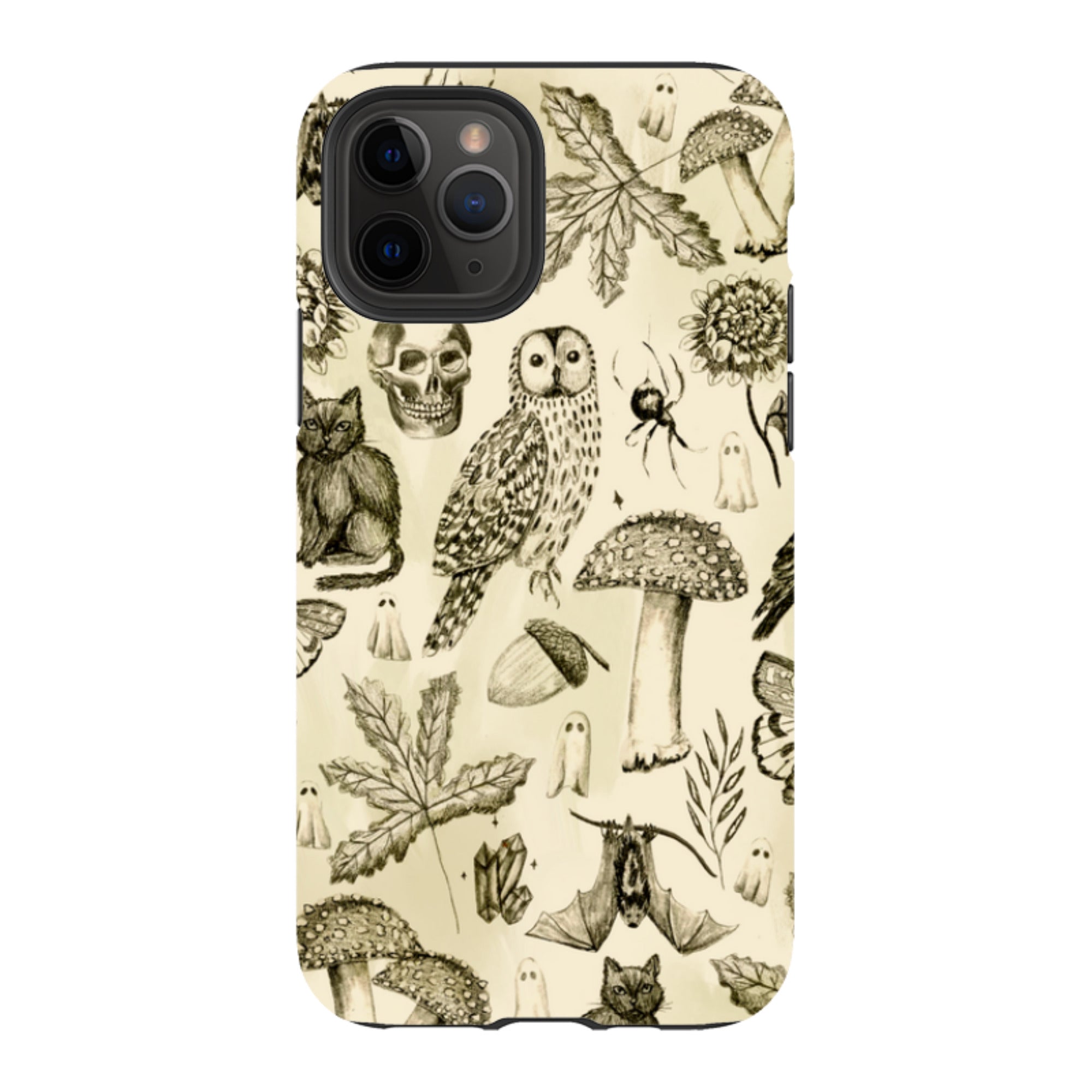 iPhone Tough Case - Pencil Fall By Abby Jacobs