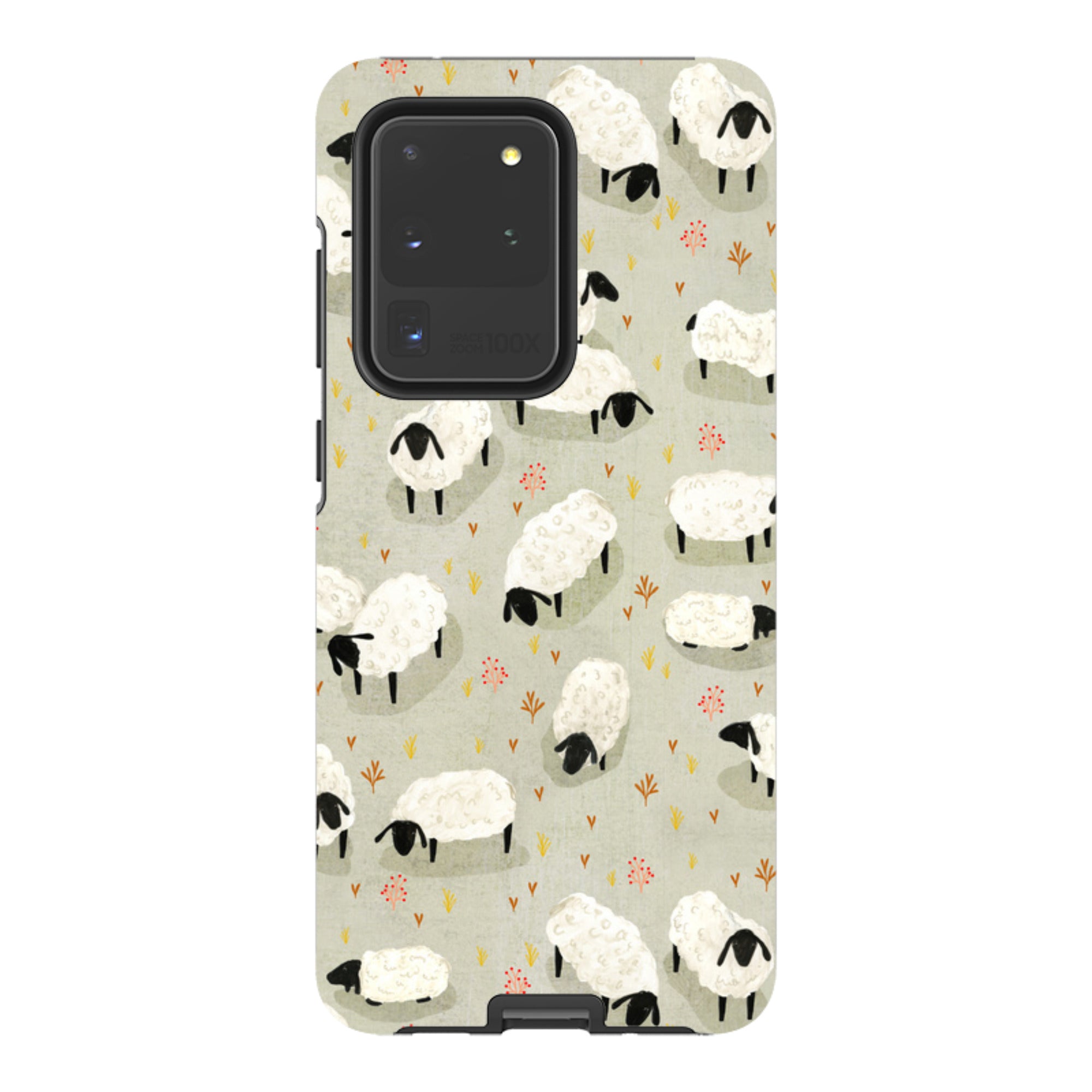 Samsung Tough Case - Sheep Grey By Katherine Quinn