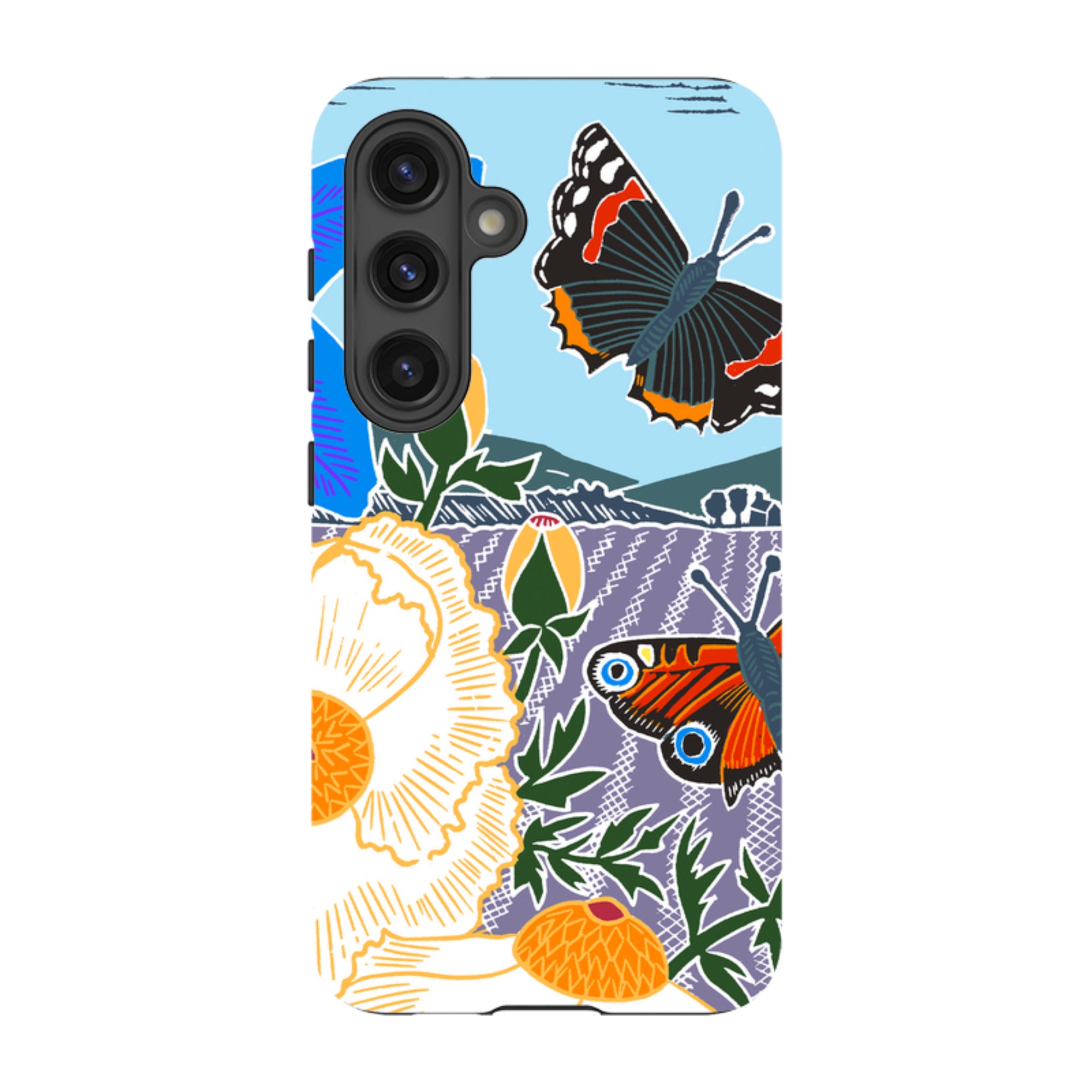 Samsung Tough Case - Bold Butterflies By Kate Heiss