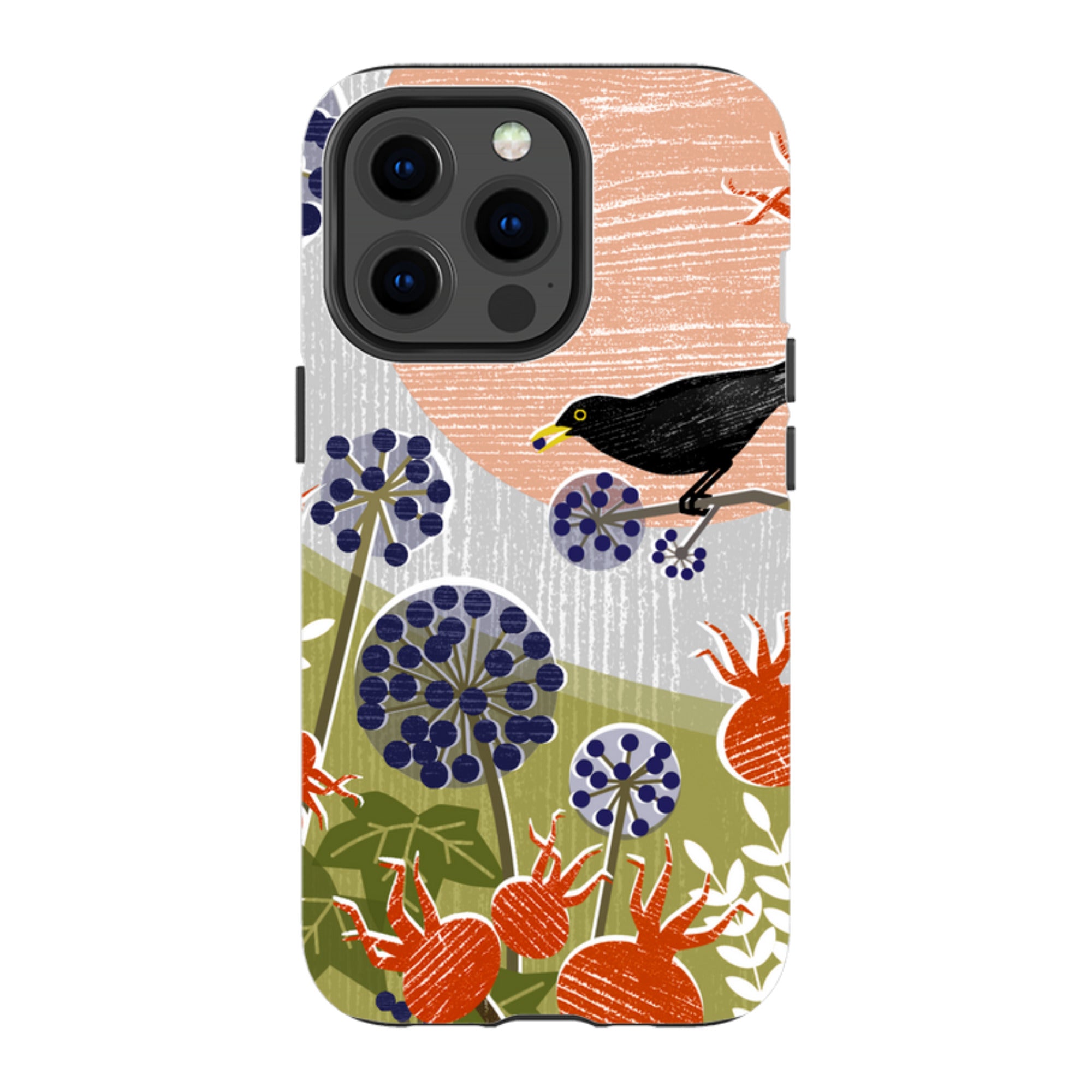 iPhone Tough Case - Blackbird And Ivy By Liane Payne
