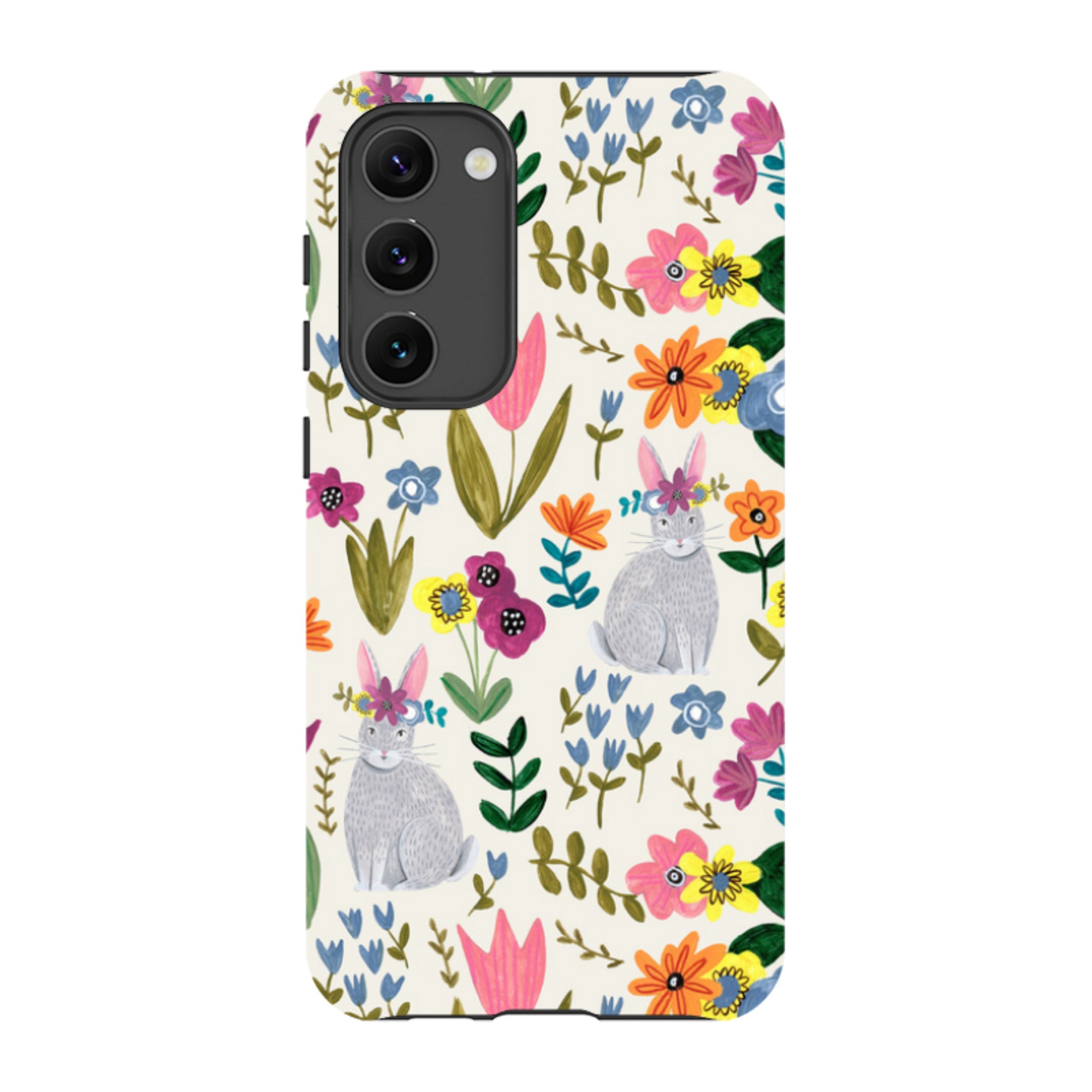 Samsung Tough Case - Rabbit Floral By Caroline Bonne Muller