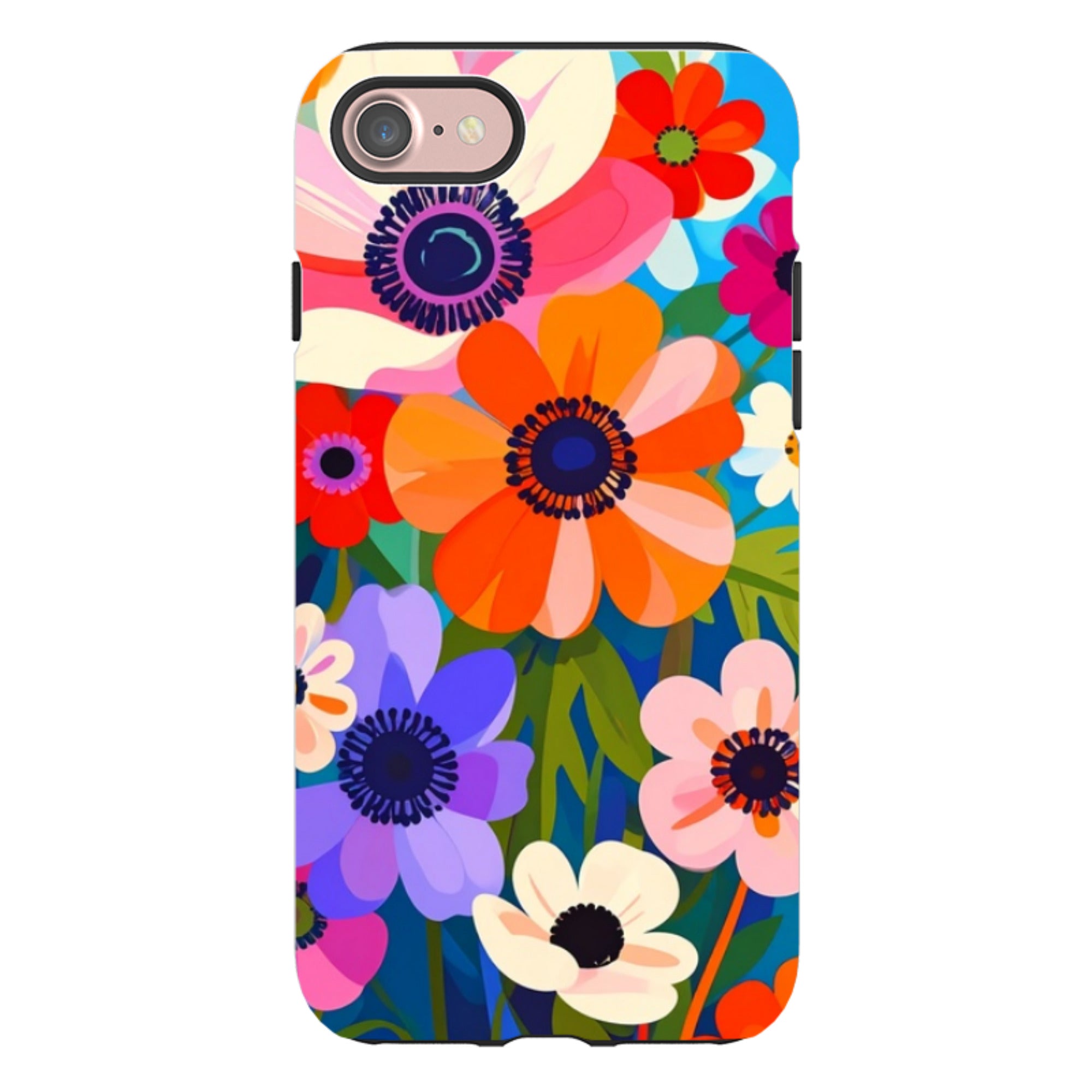 iPhone Tough Case - Angel Summer Floral