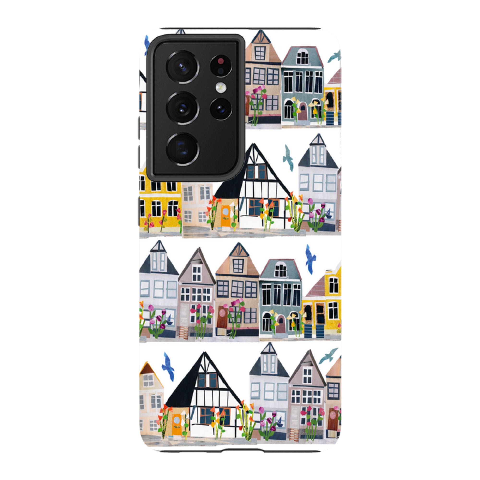Samsung Tough Case - Danish Houses By Tracey English