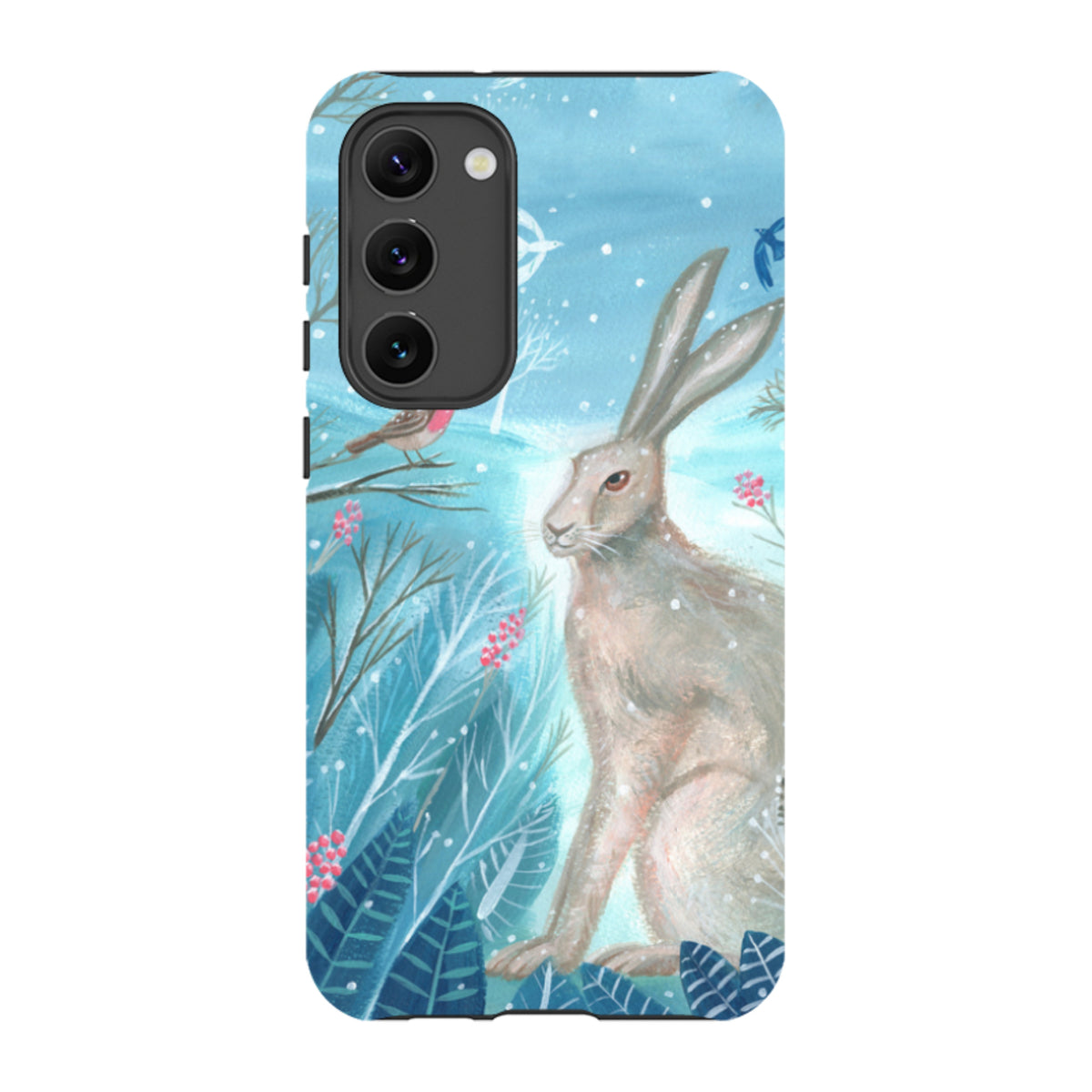Samsung Tough Case - Winter Hare By Mary Stubberfield