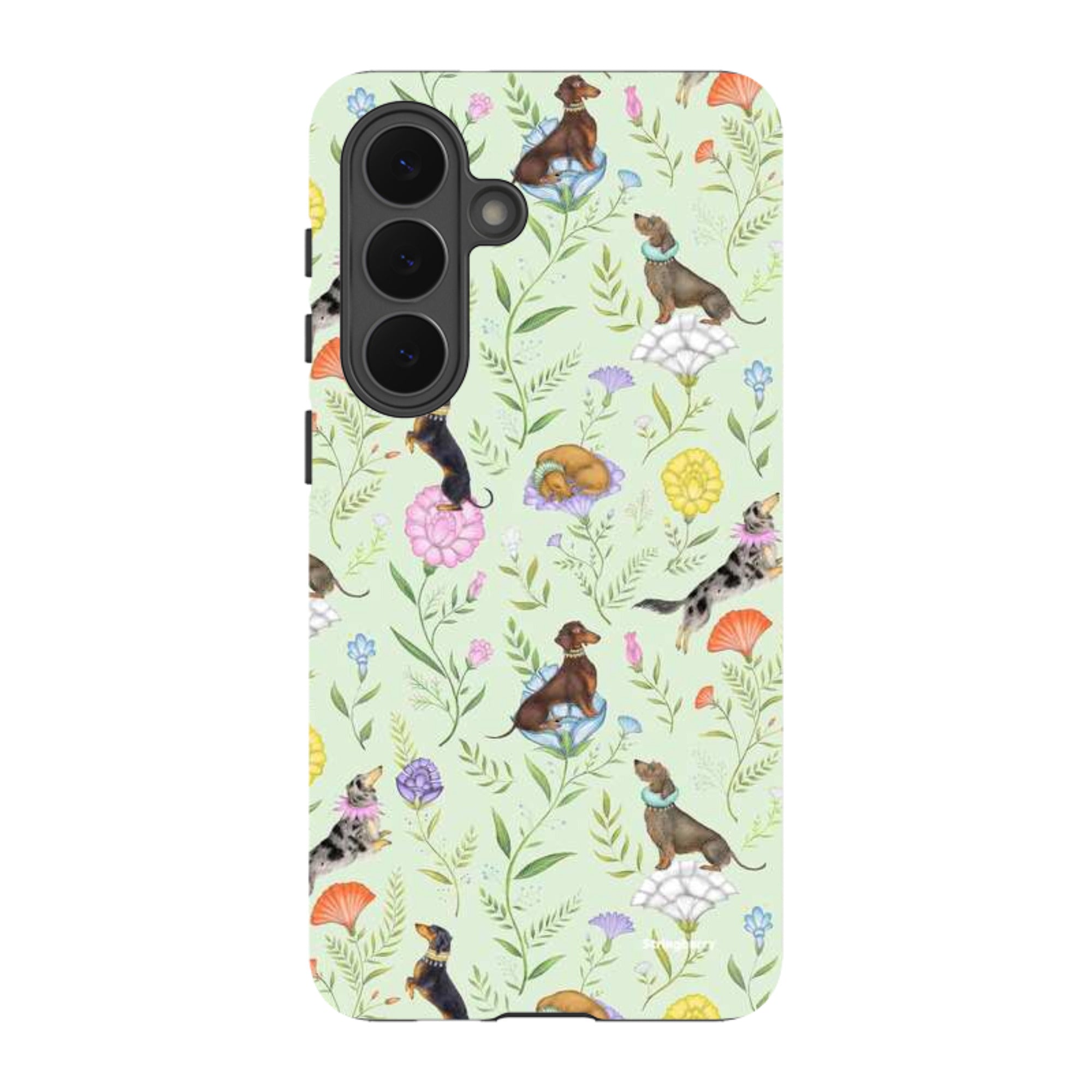 Samsung Tough Case - Doxy Day Afternoon Pistachio By Catherine Rowe