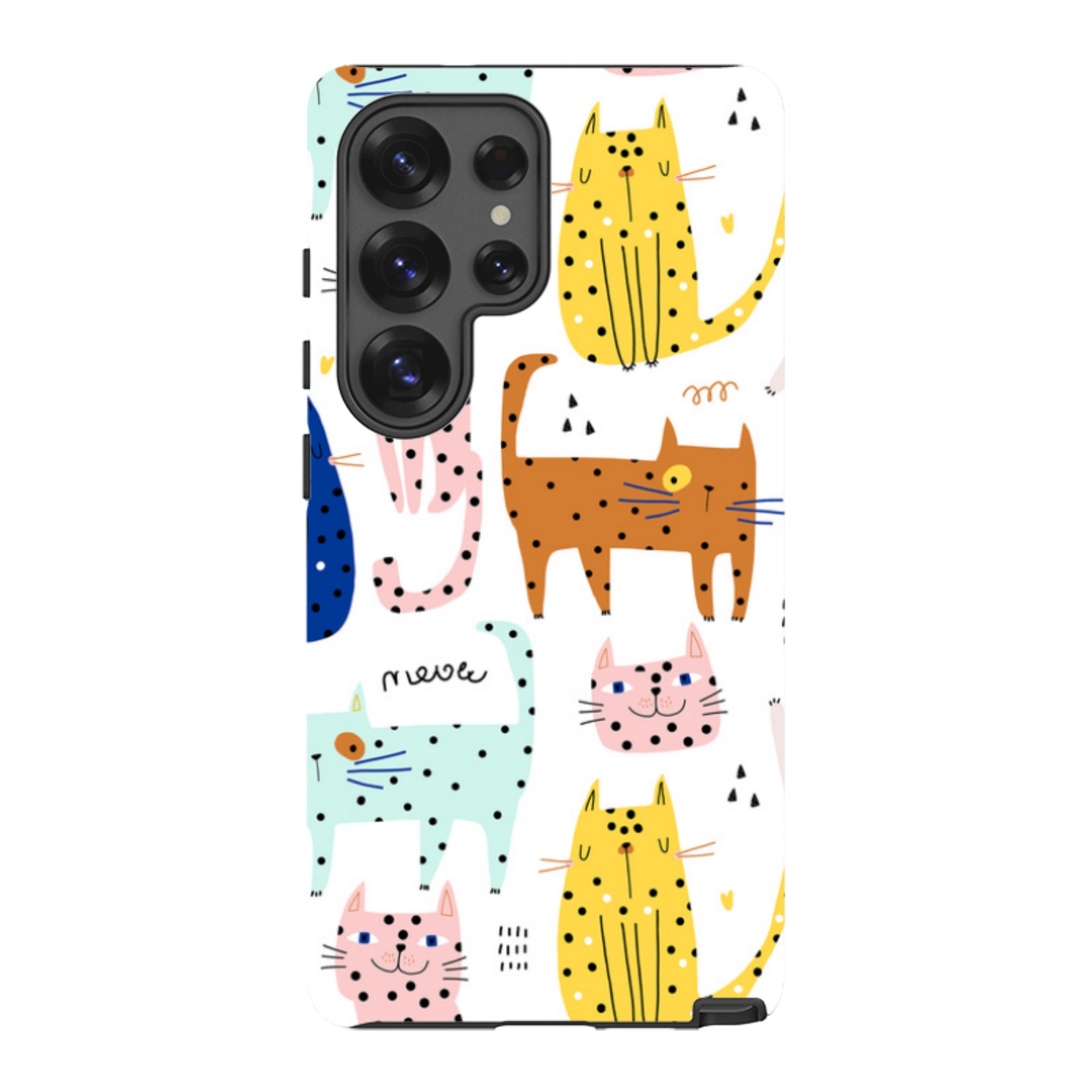Samsung Tough Case - Spotty Kitty