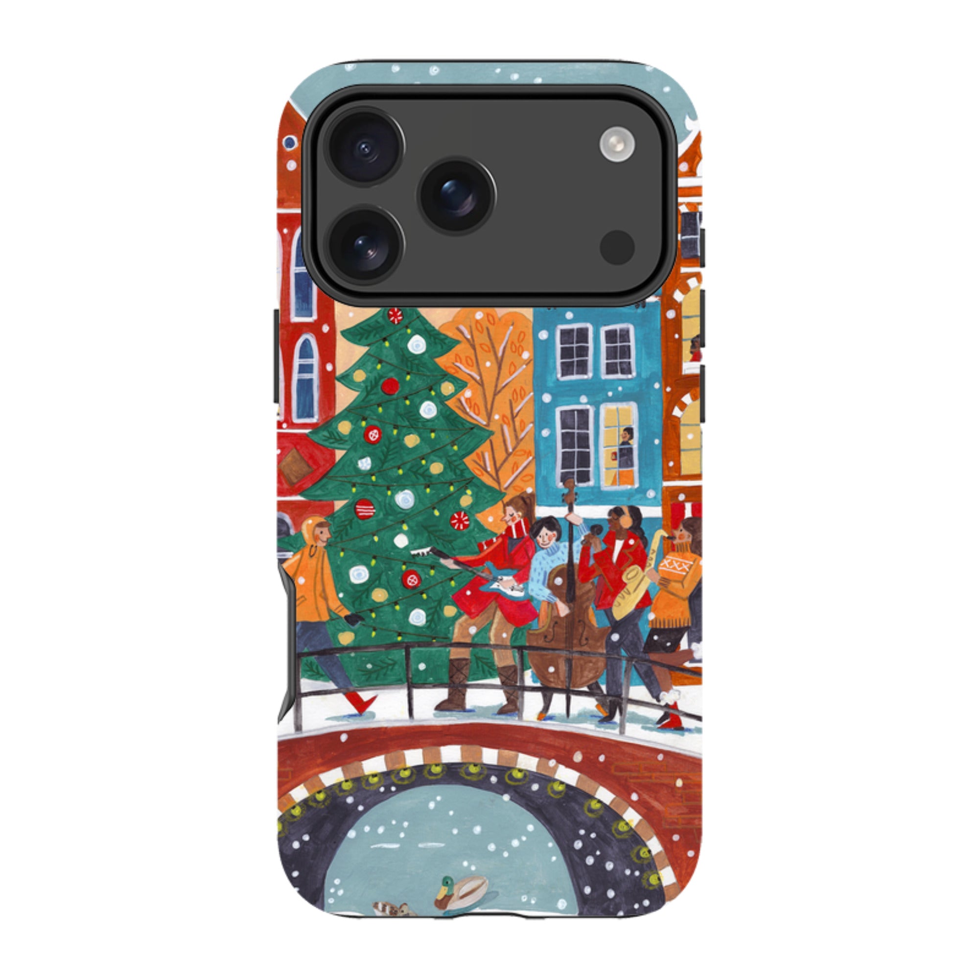iPhone MagSafe Tough Case - Christmas Music Amsterdam By Caroline Bonne Muller