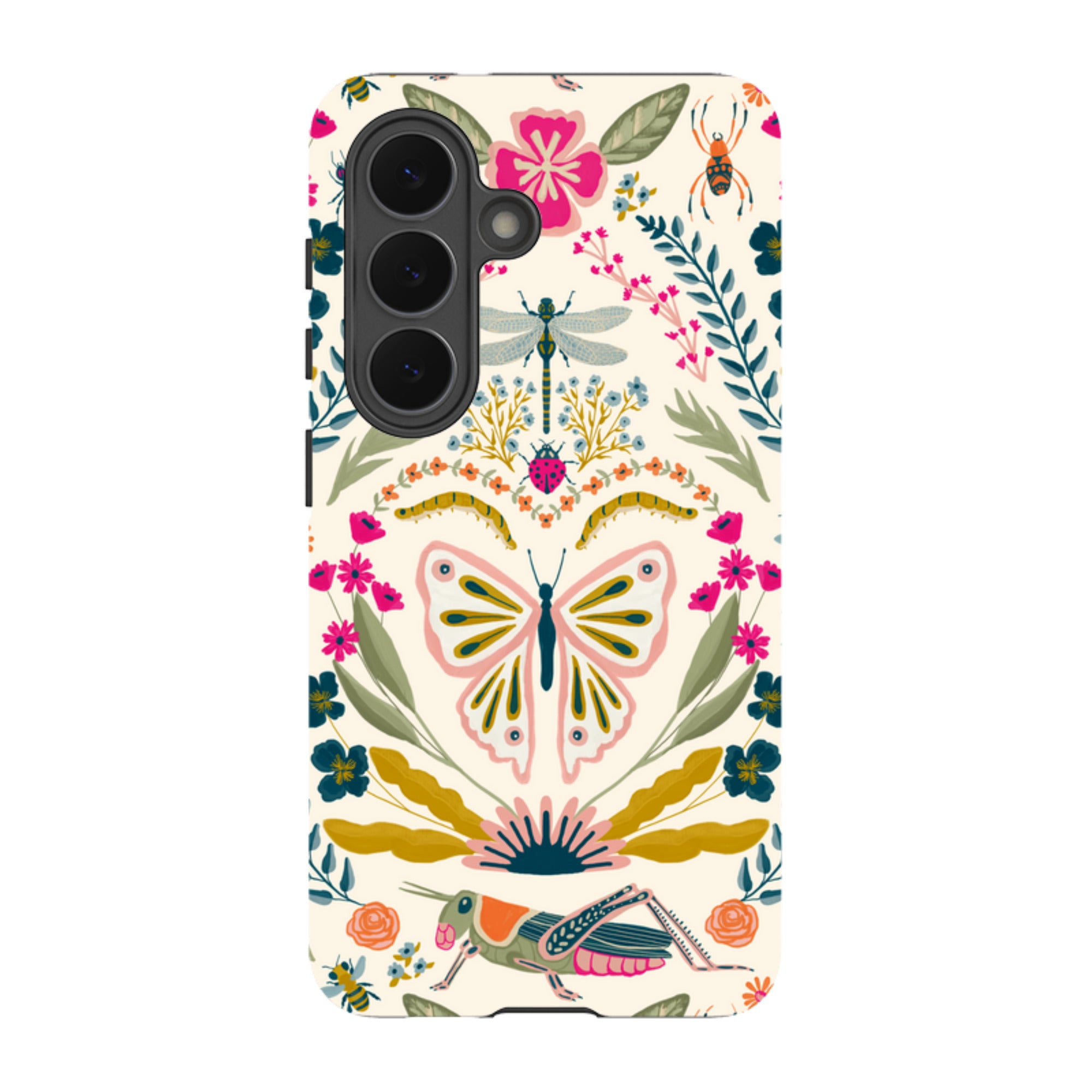 Samsung Tough Case - Butterfly Floral By Abby Jacobs