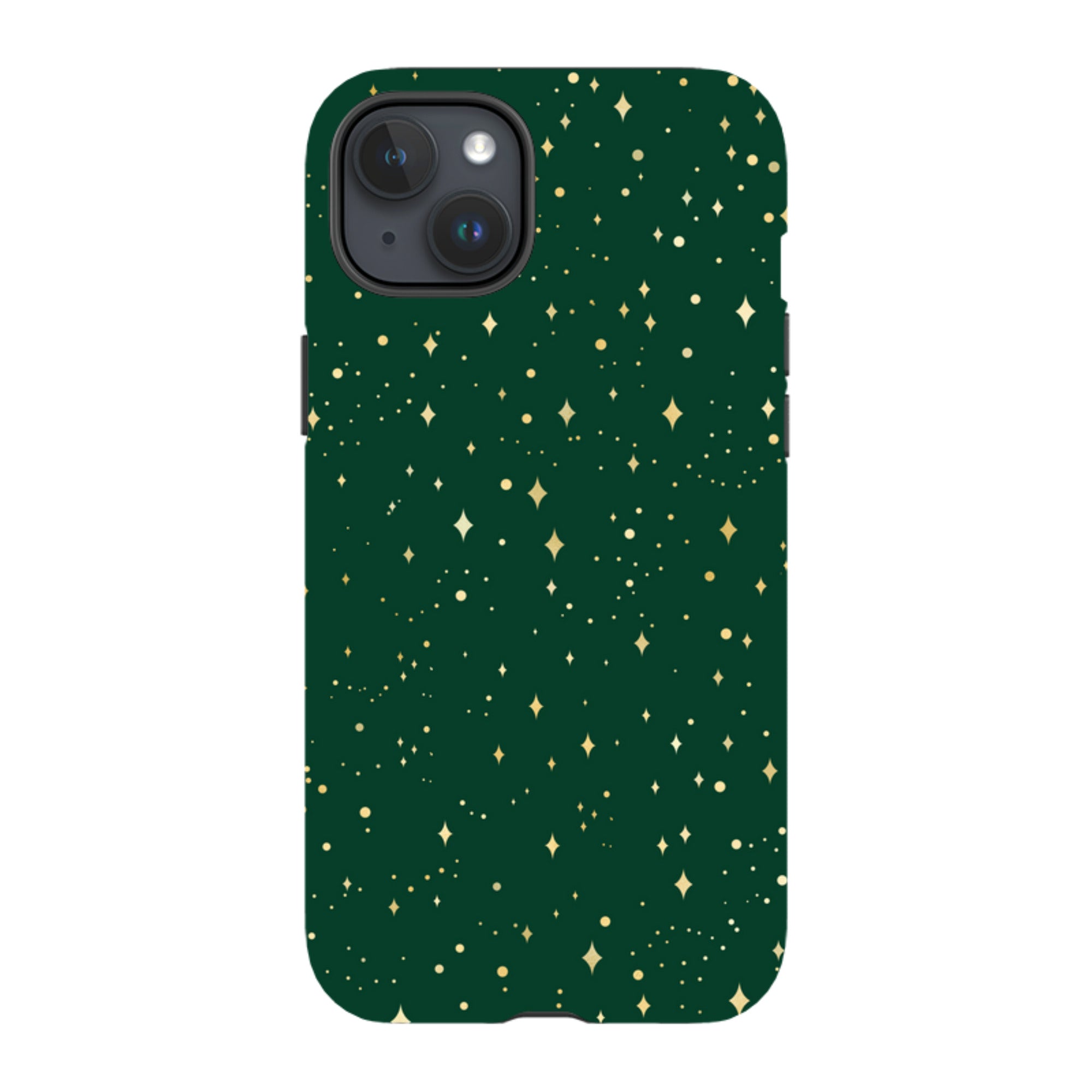 iPhone Tough Case - Forest Green Cosmos