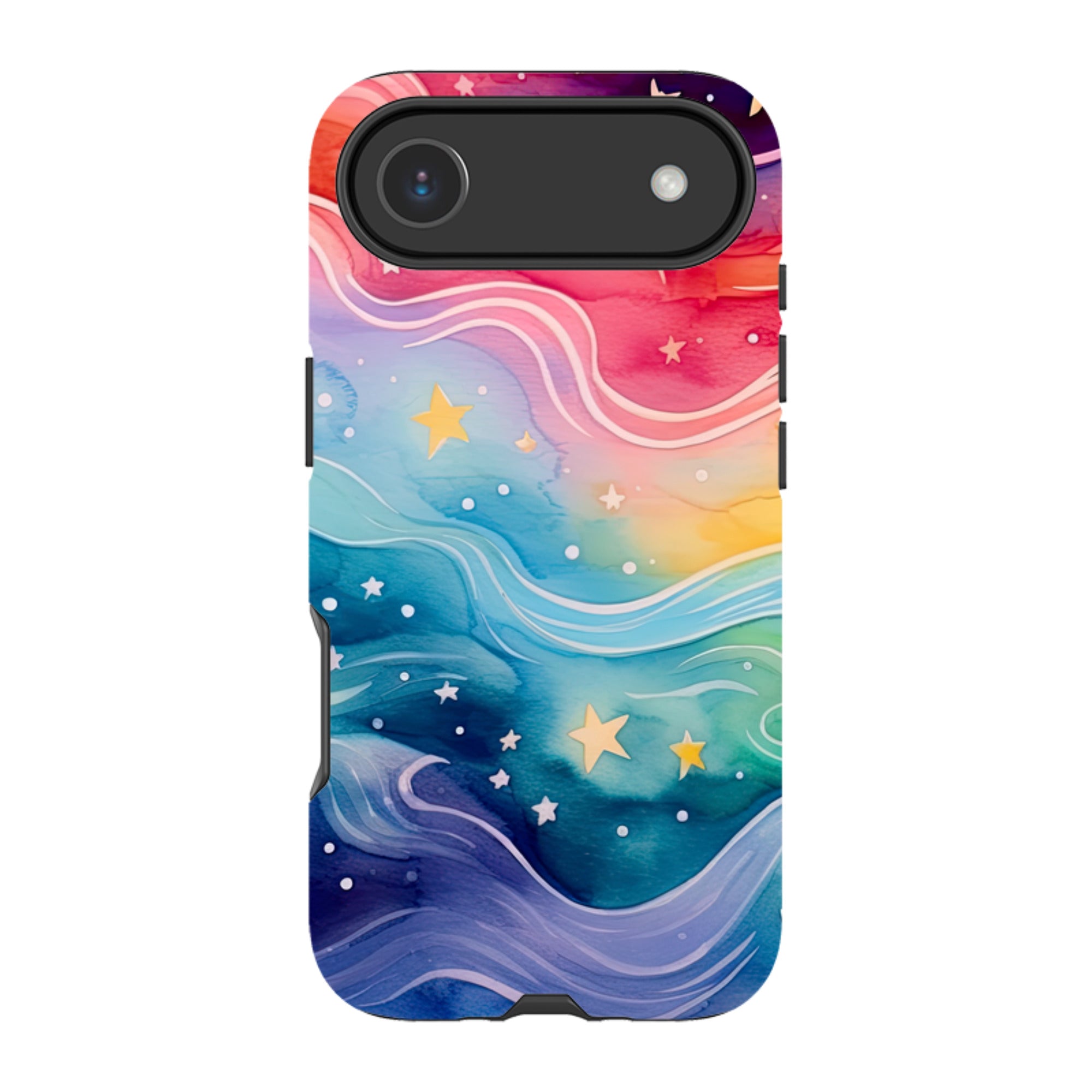 iPhone MagSafe Tough Case - Rainbow Stars IV