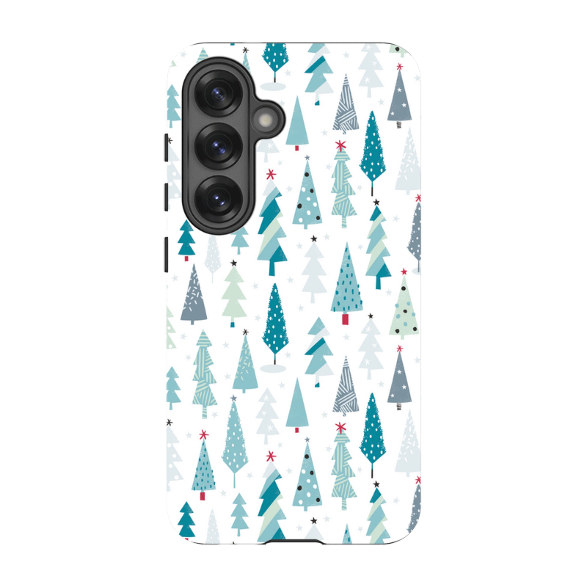 Samsung Tough Case - Little Xmas Trees By Ali Brookes