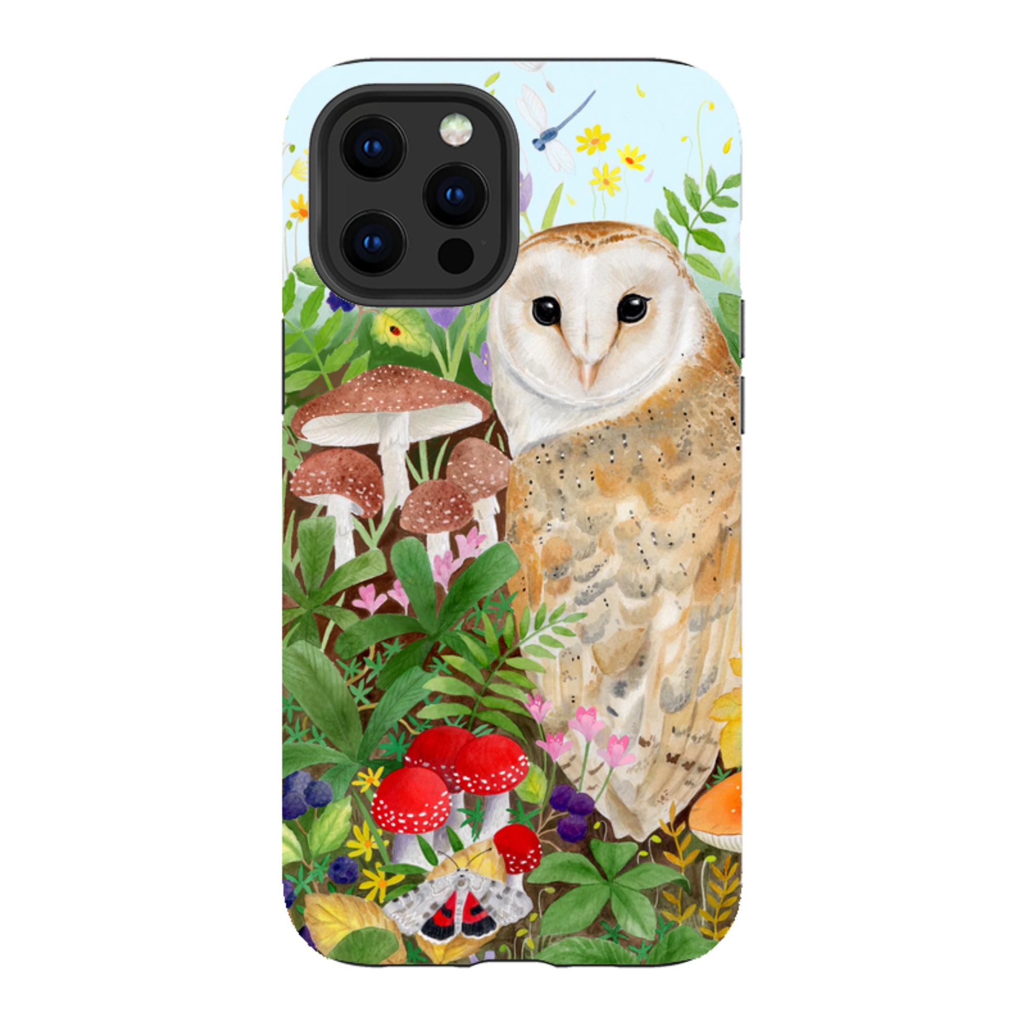 iPhone Tough Case - Owl Garden By Bex Parkin