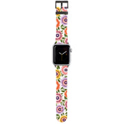 Bright Blooms II Apple Watch Strap By Ali Brookes