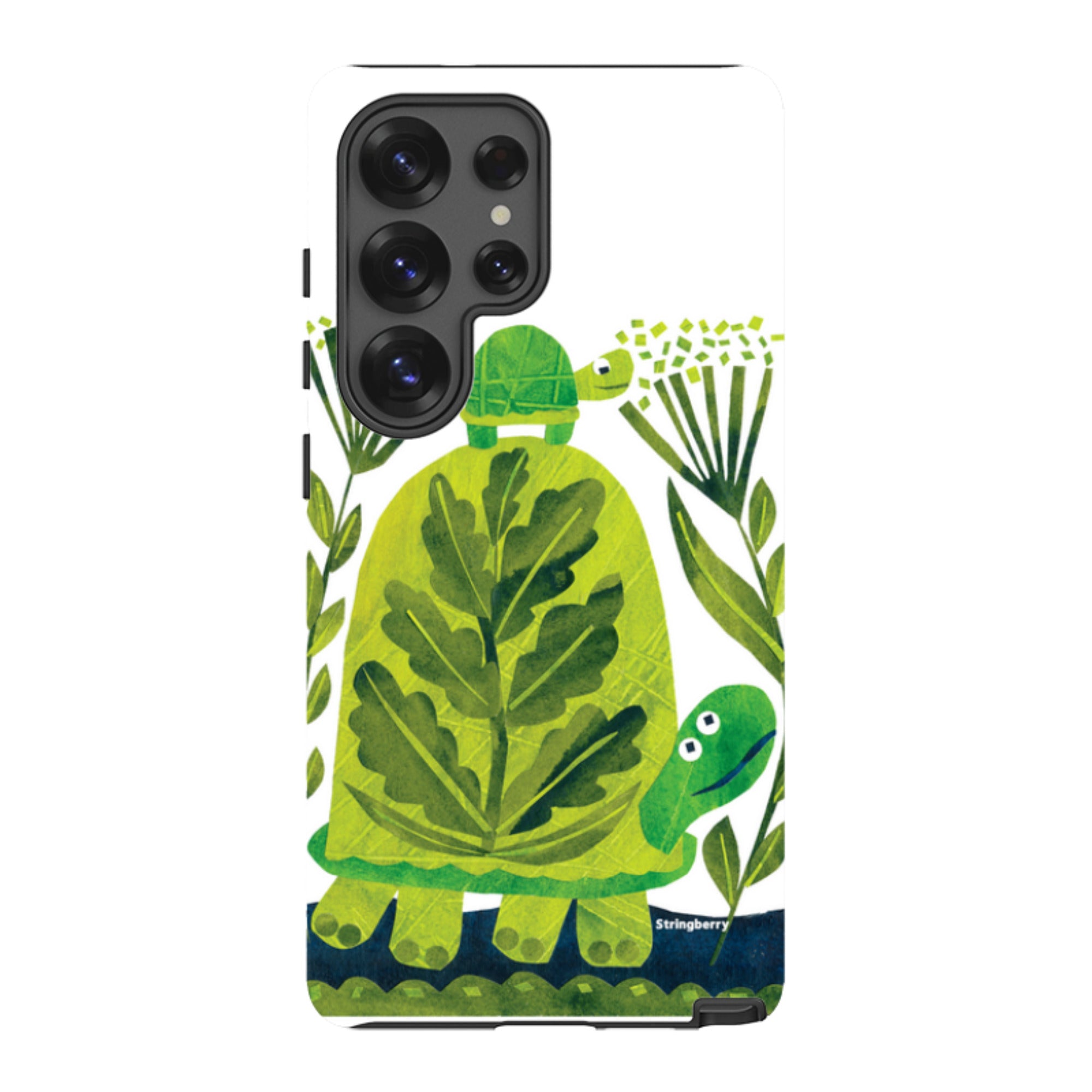 Samsung Tough Case - Folk Tortoise By Tracey English