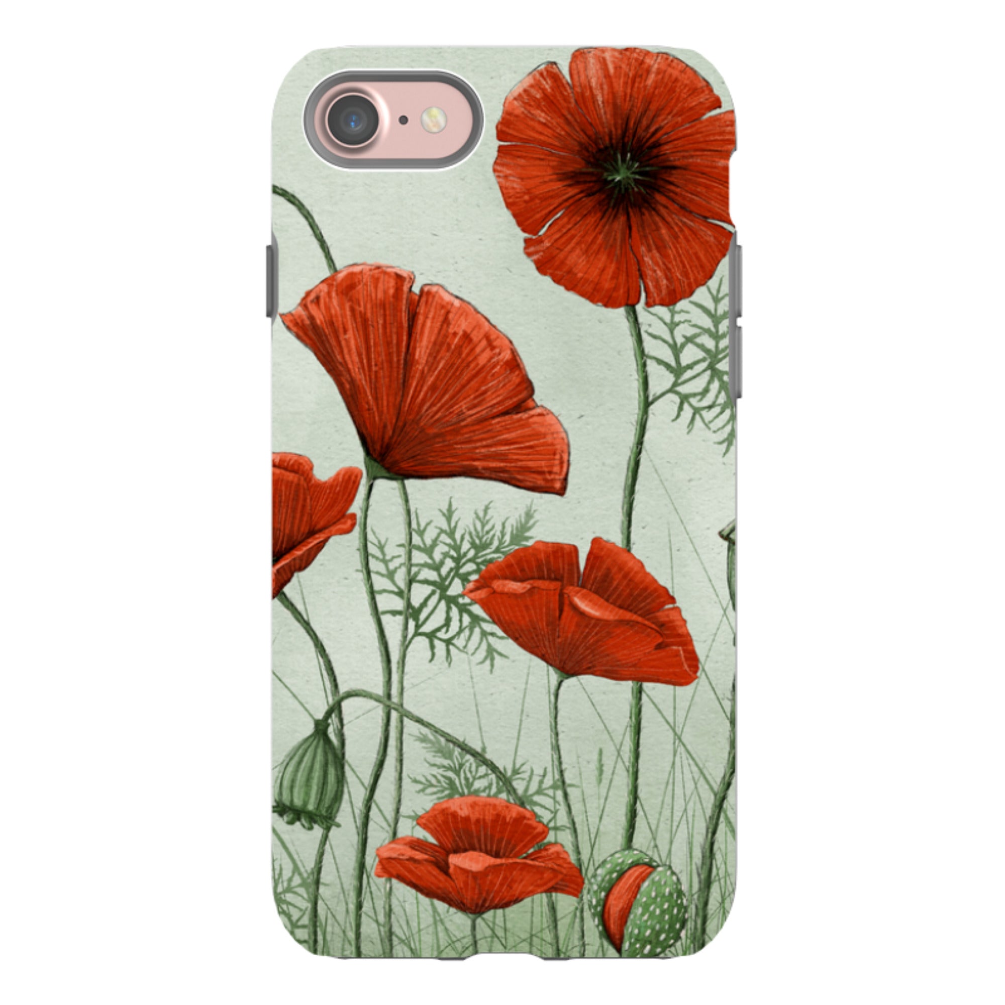 iPhone Case - Poppies By Maja Lindberg