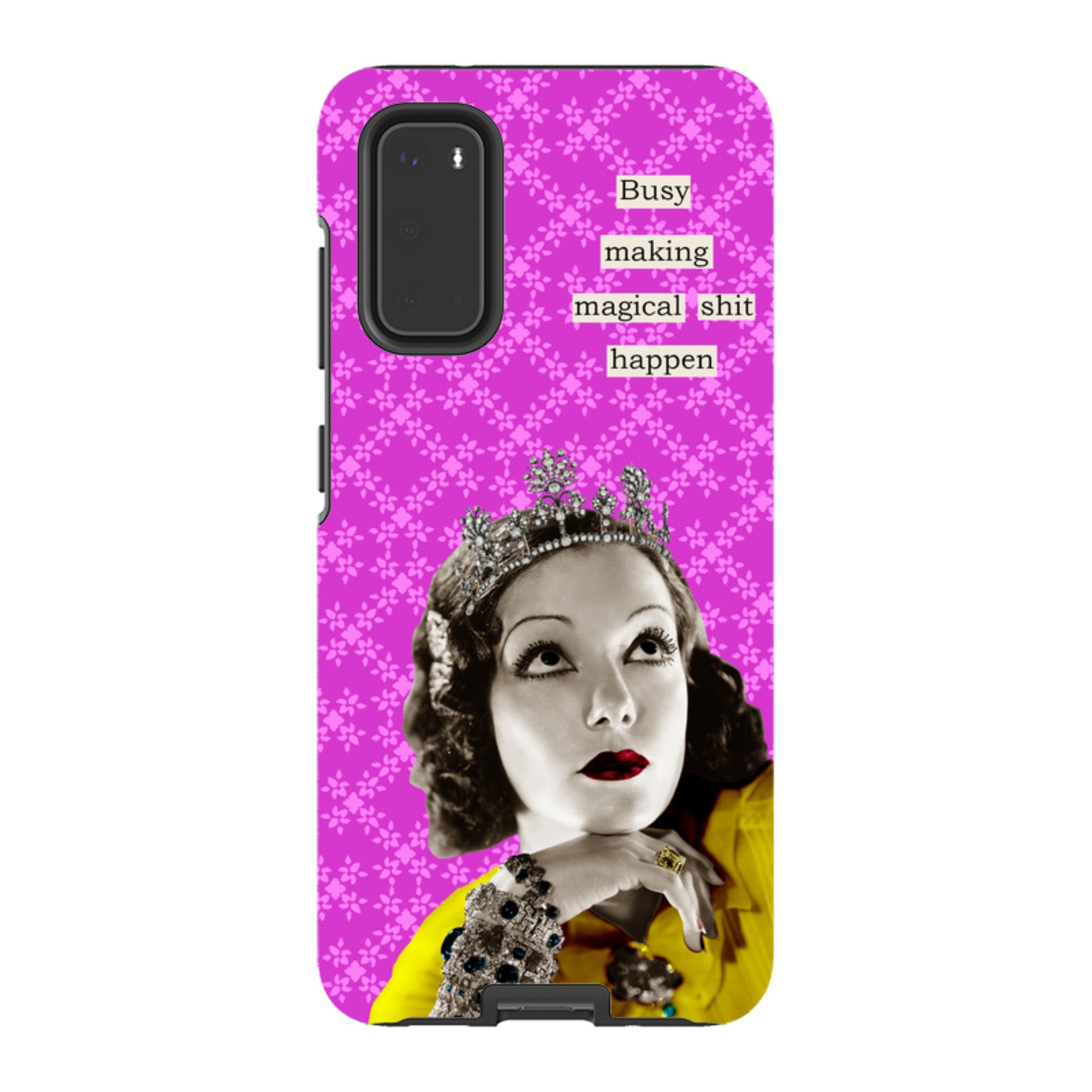 Samsung Tough Case - Busy Making Sh-t Happen By Clare Jordan