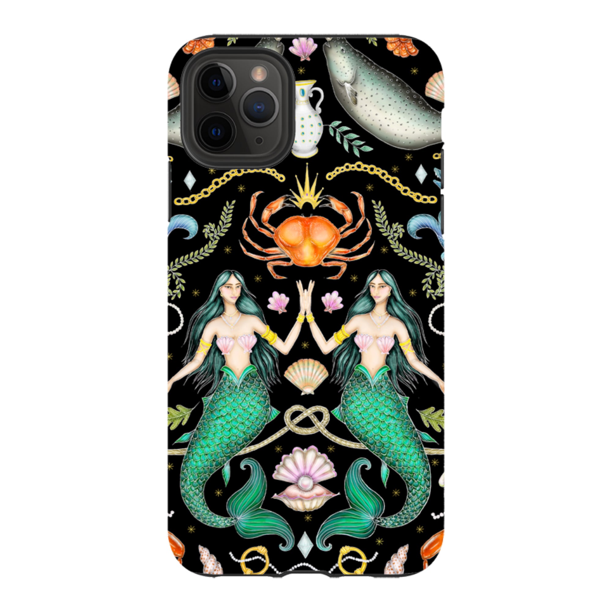 iPhone Tough Case - Tritons Treasure By Catherine Rowe