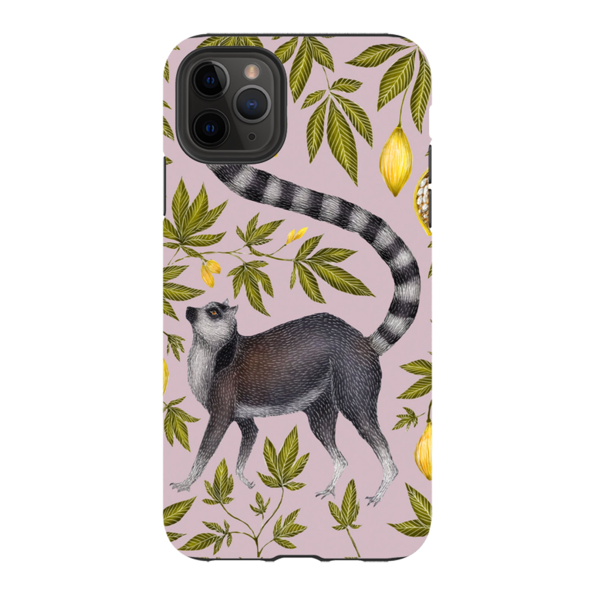 iPhone Tough Case - Lemur By Catherine Rowe