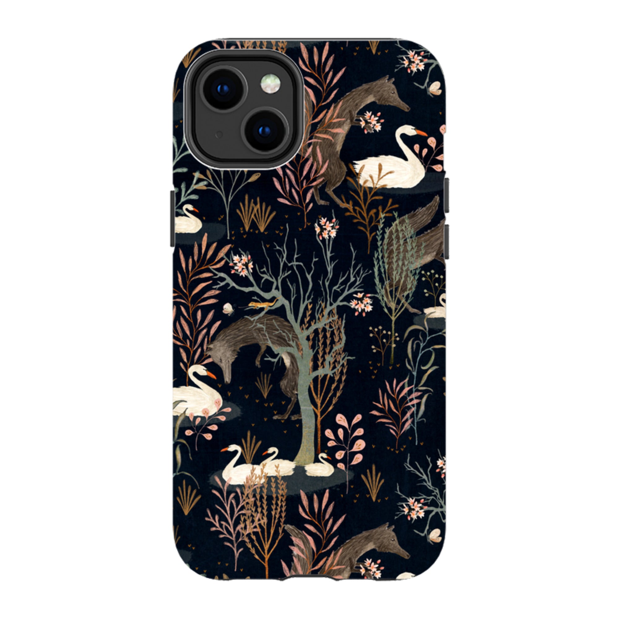 iPhone MagSafe Tough Case - Black Forest By Katherine Quinn