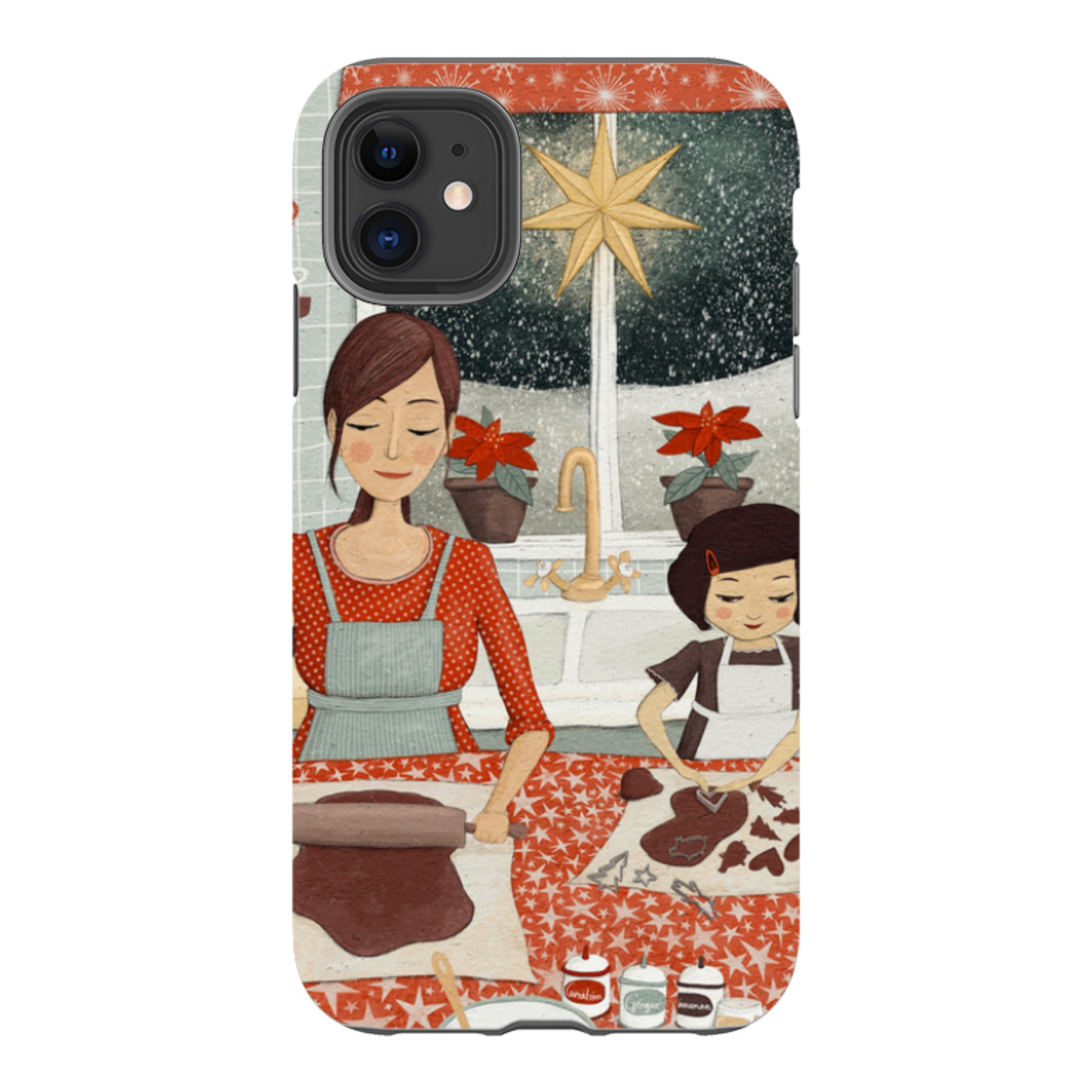 iPhone Tough Case - Sugar and Spice By Maja Lindberg