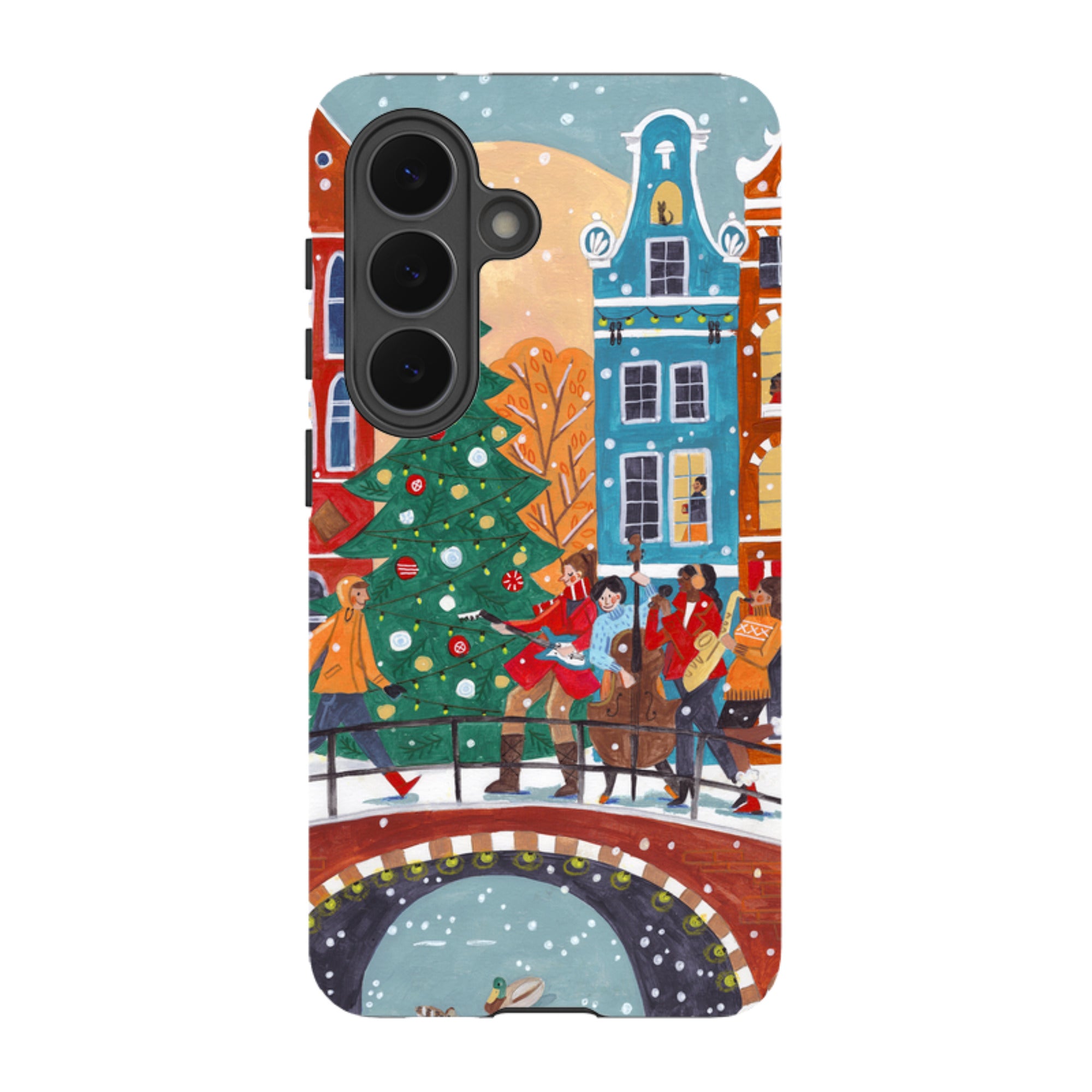 Samsung Tough Case - Christmas Music Amsterdam By Caroline Bonne Muller