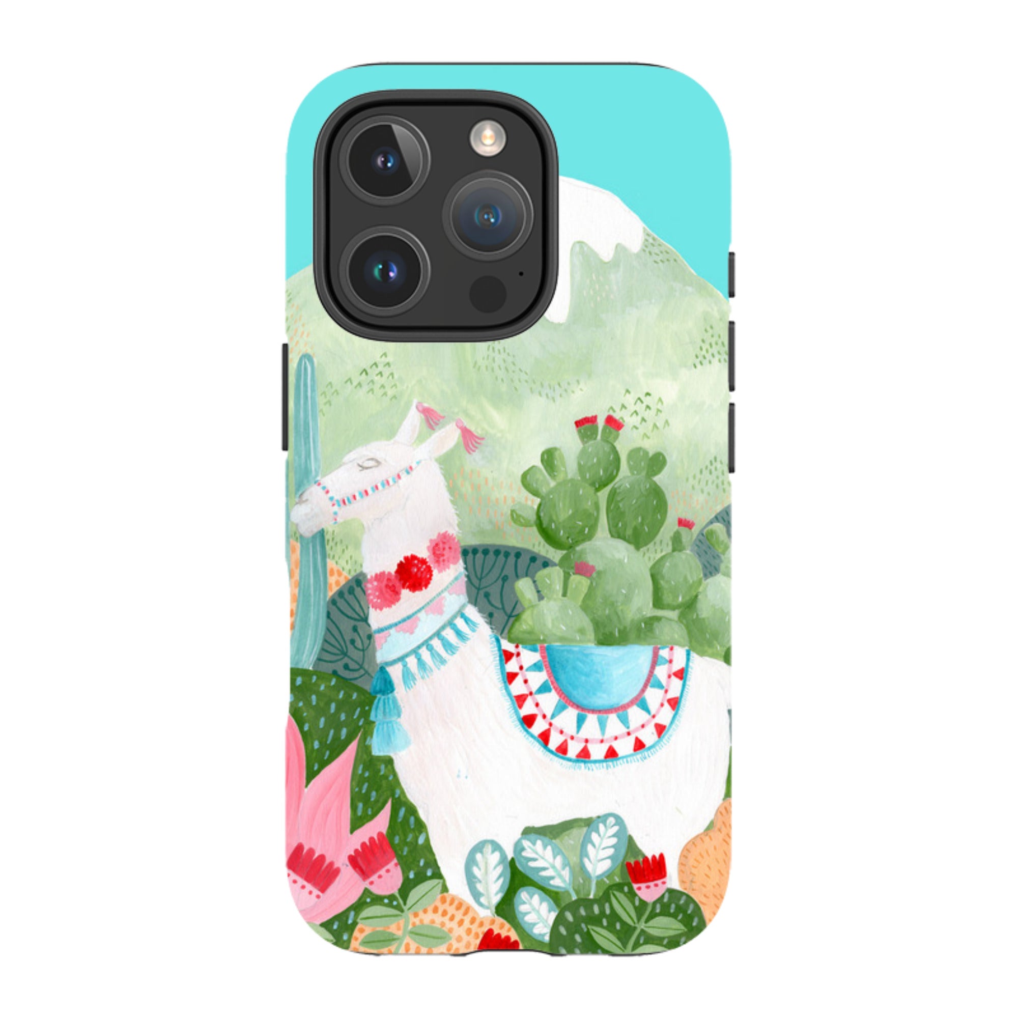 iPhone Tough Case - Llama By Bex Parkin
