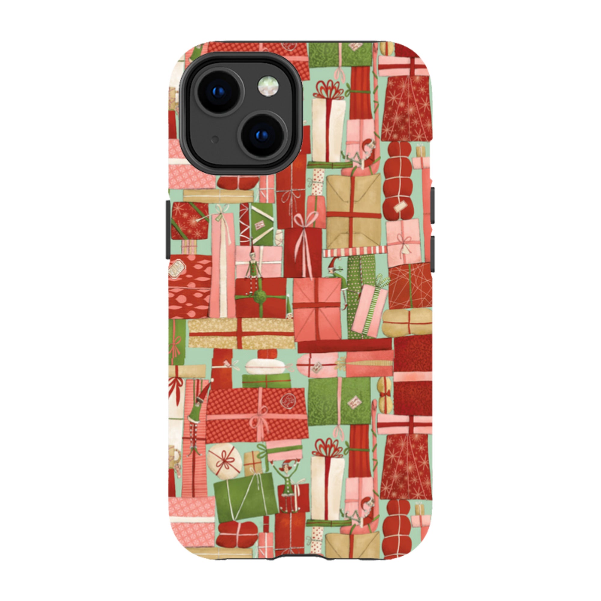 iPhone Tough Case - Santas Helpers By Maja Lindberg