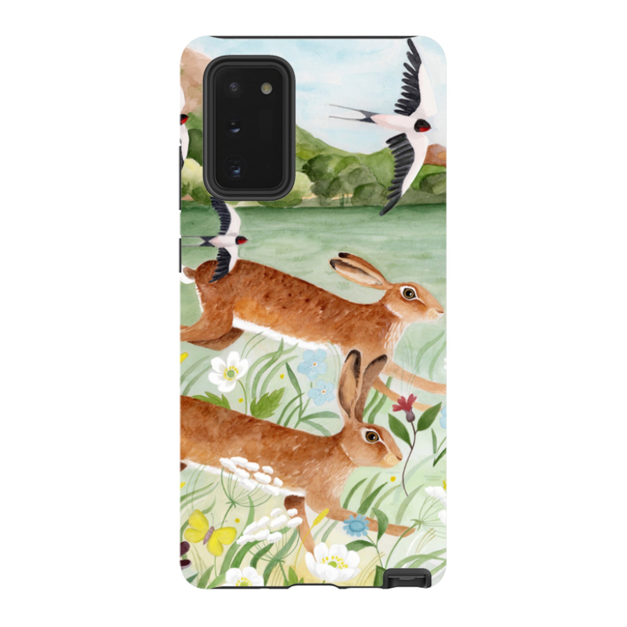 Samsung Tough Case - Hares By Bex Parkin