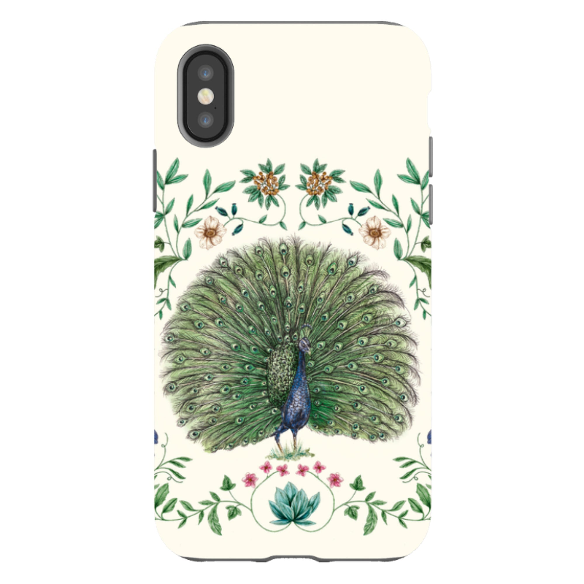 iPhone Tough Case - Peacock By Jade Mosinski