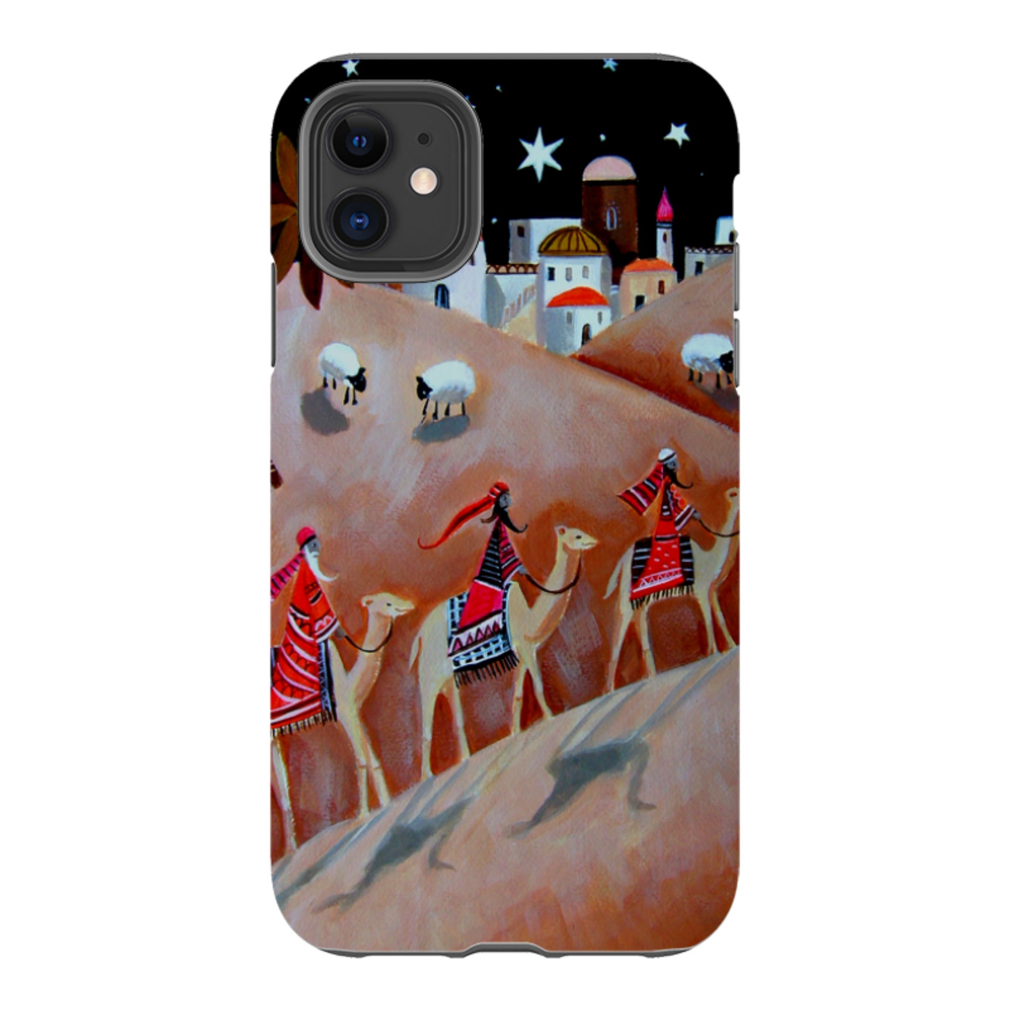 iPhone Tough Case - We Three Kings By Mary Stubberfield