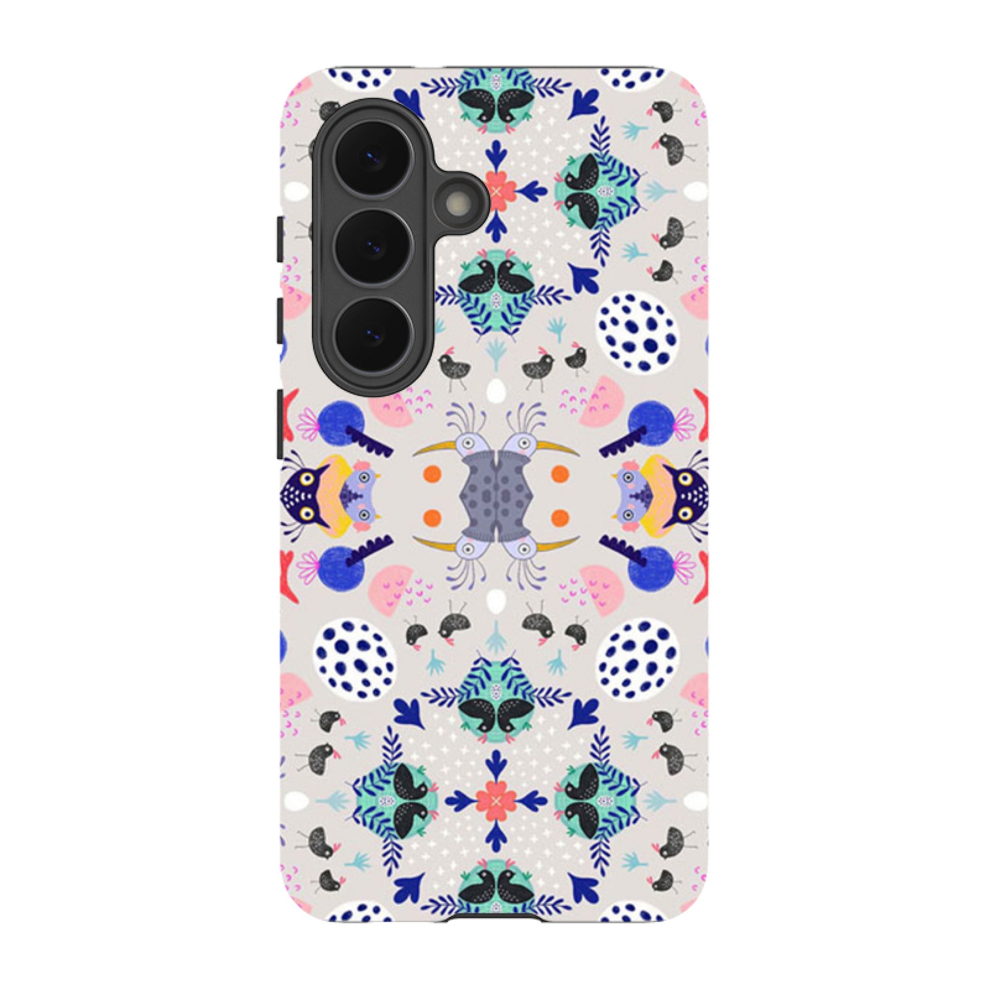 Samsung Tough Case - Crazybird Pattern By Mia Underwood
