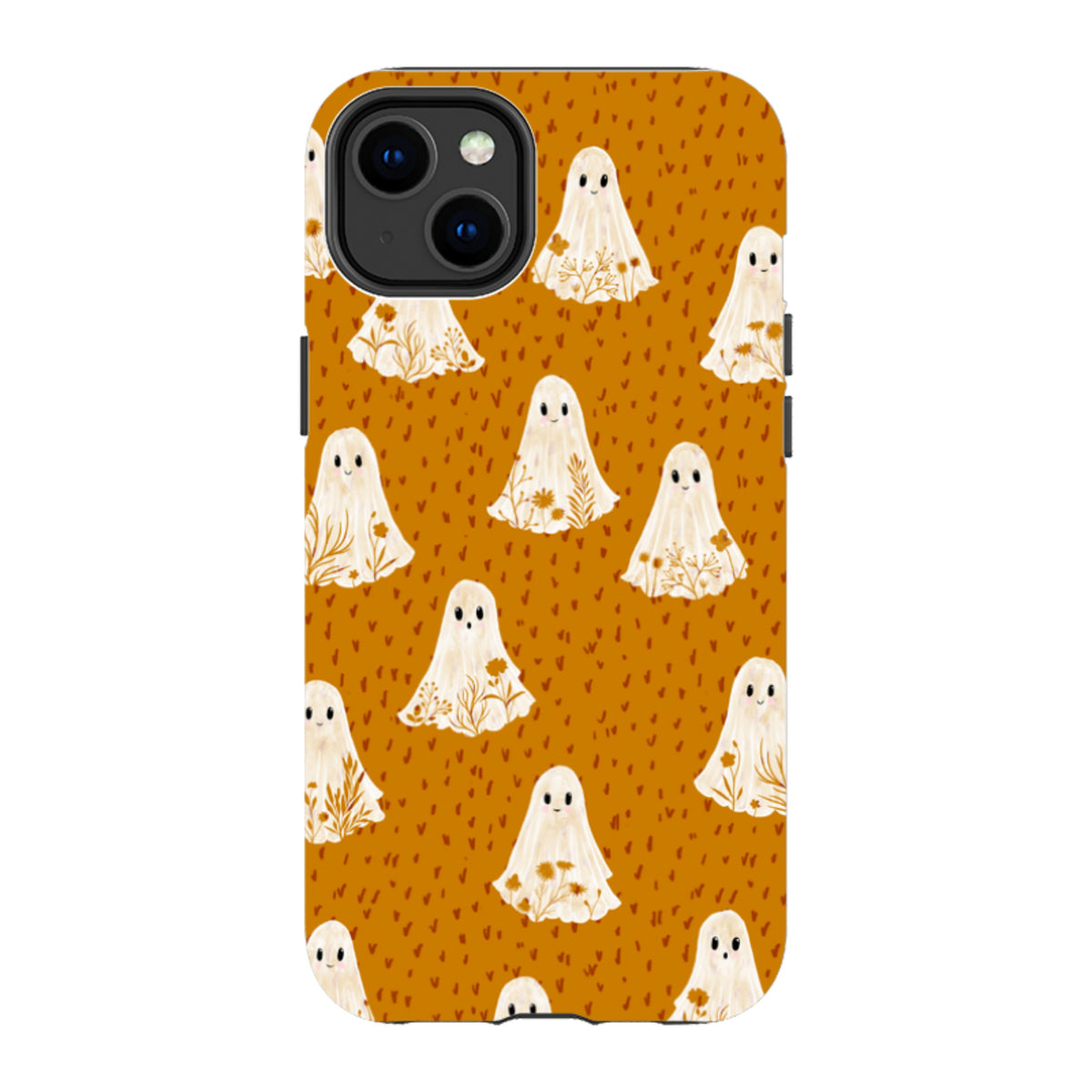 iPhone Tough Case - Floral Ghosts - Spice By Katherine Quinn