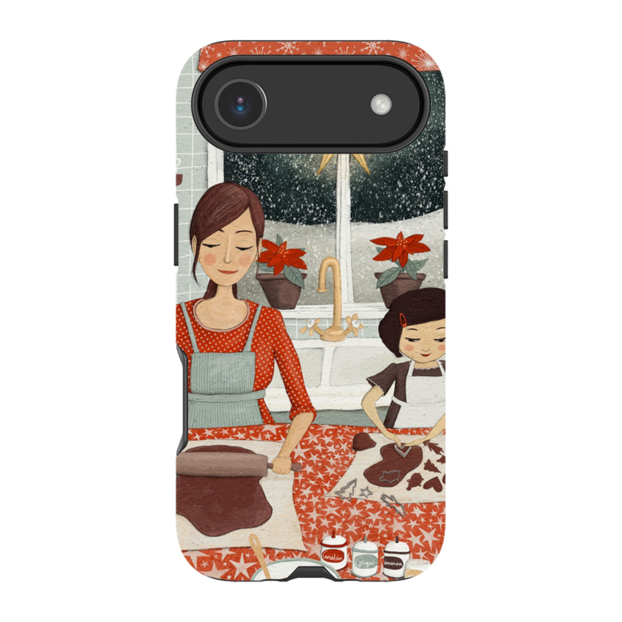iPhone Tough Case - Sugar and Spice By Maja Lindberg