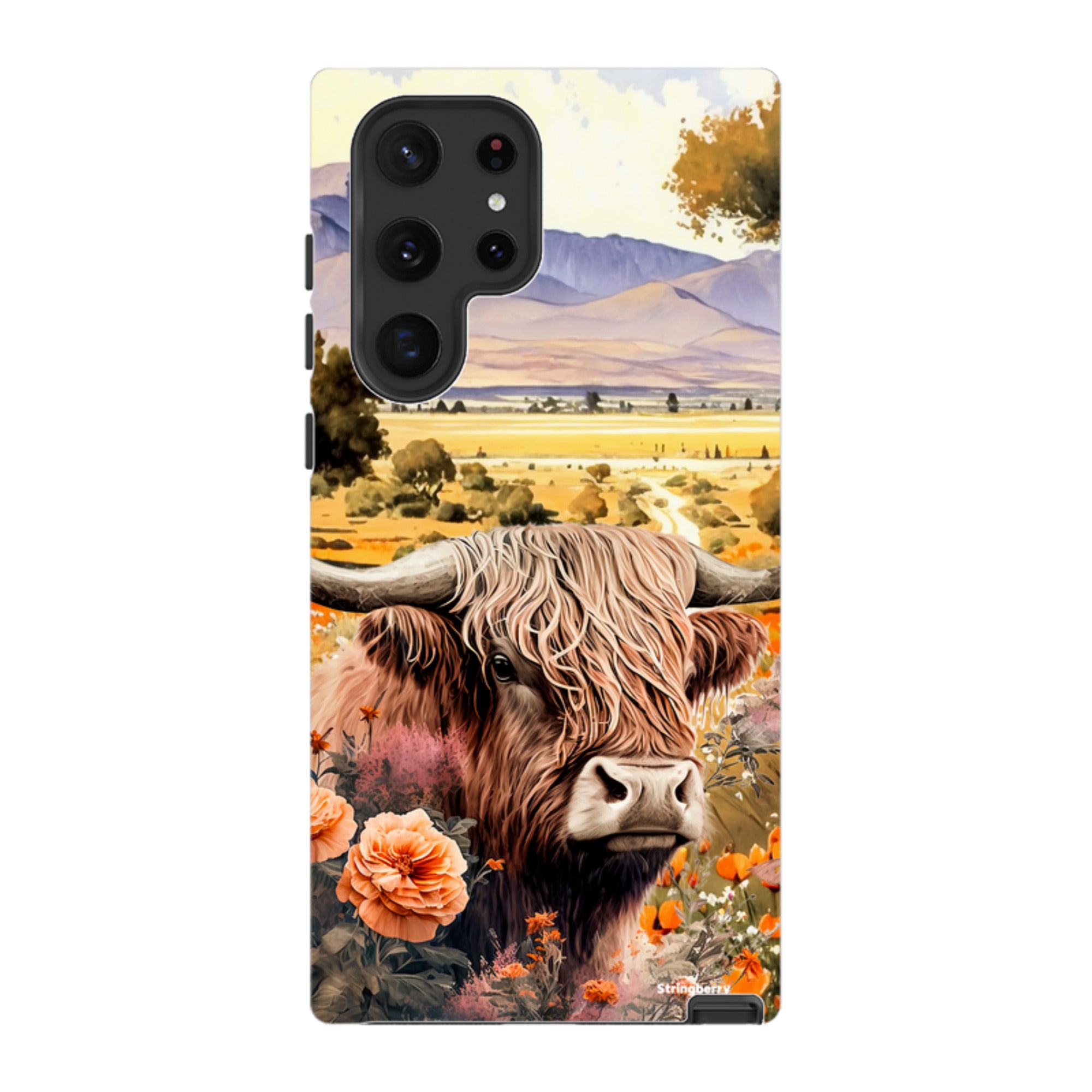 Samsung Tough Case - Highland Cow III
