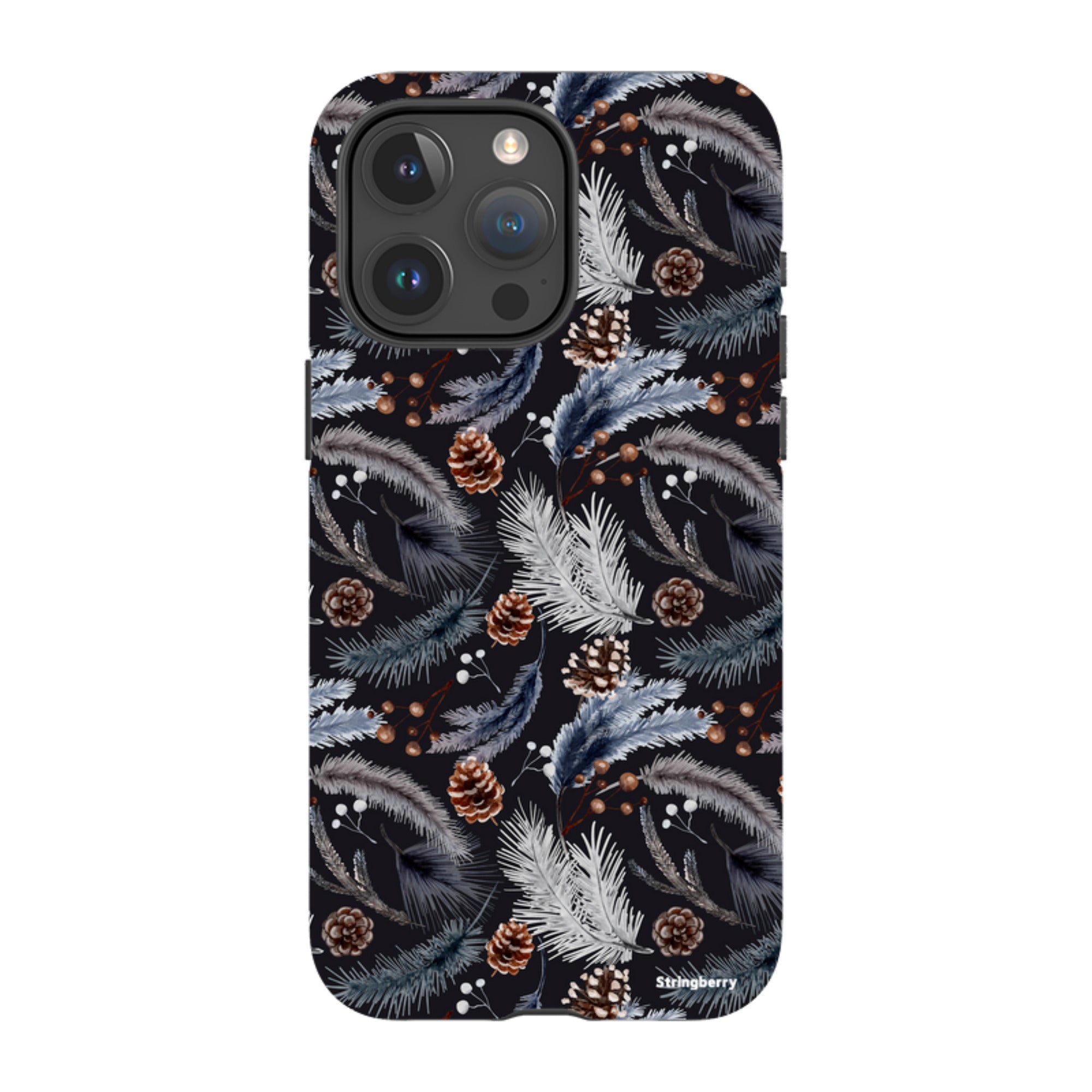 iPhone MagSafe Tough Case -  Florals For Winter