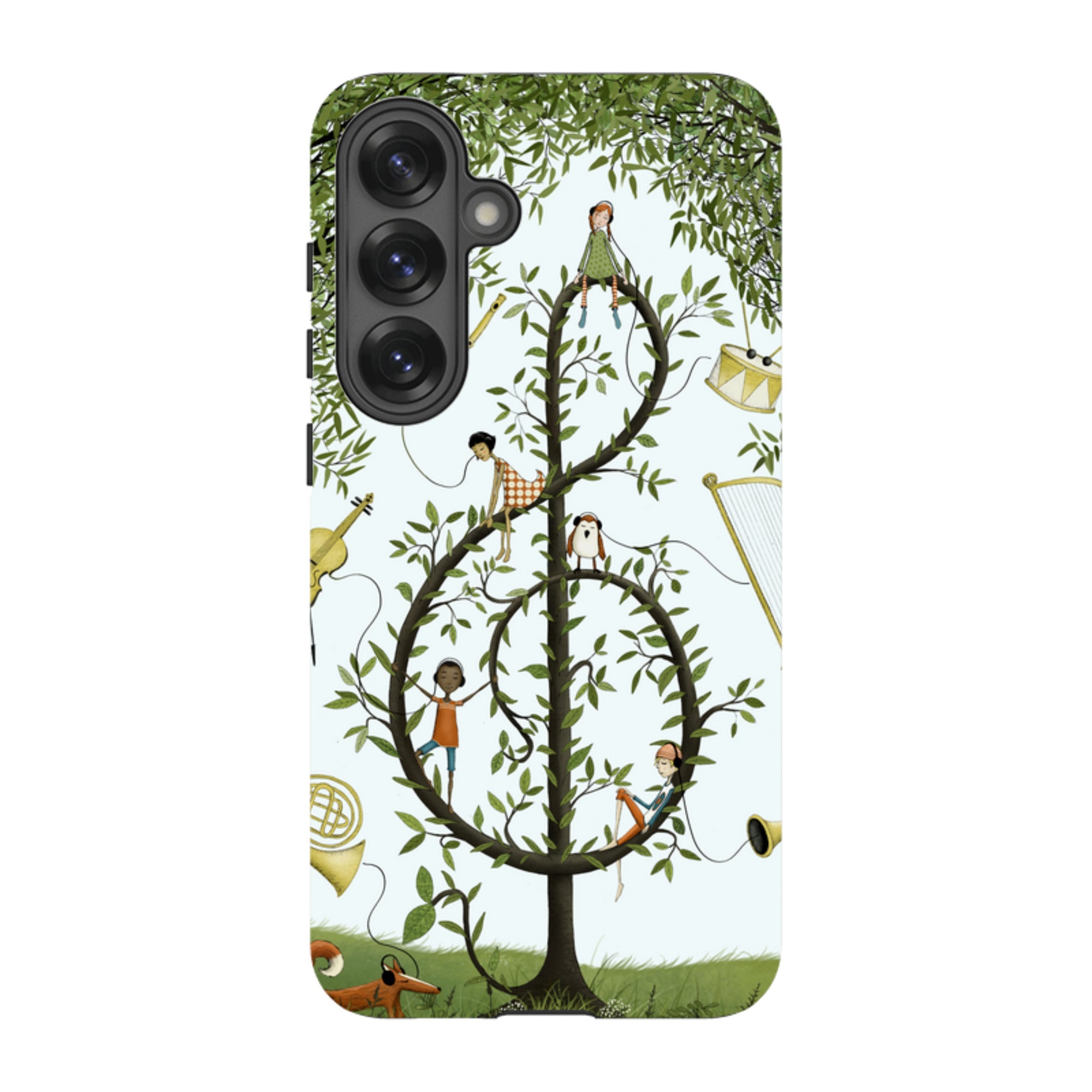 Samsung Tough Case - Music Tree By Maja Lindberg