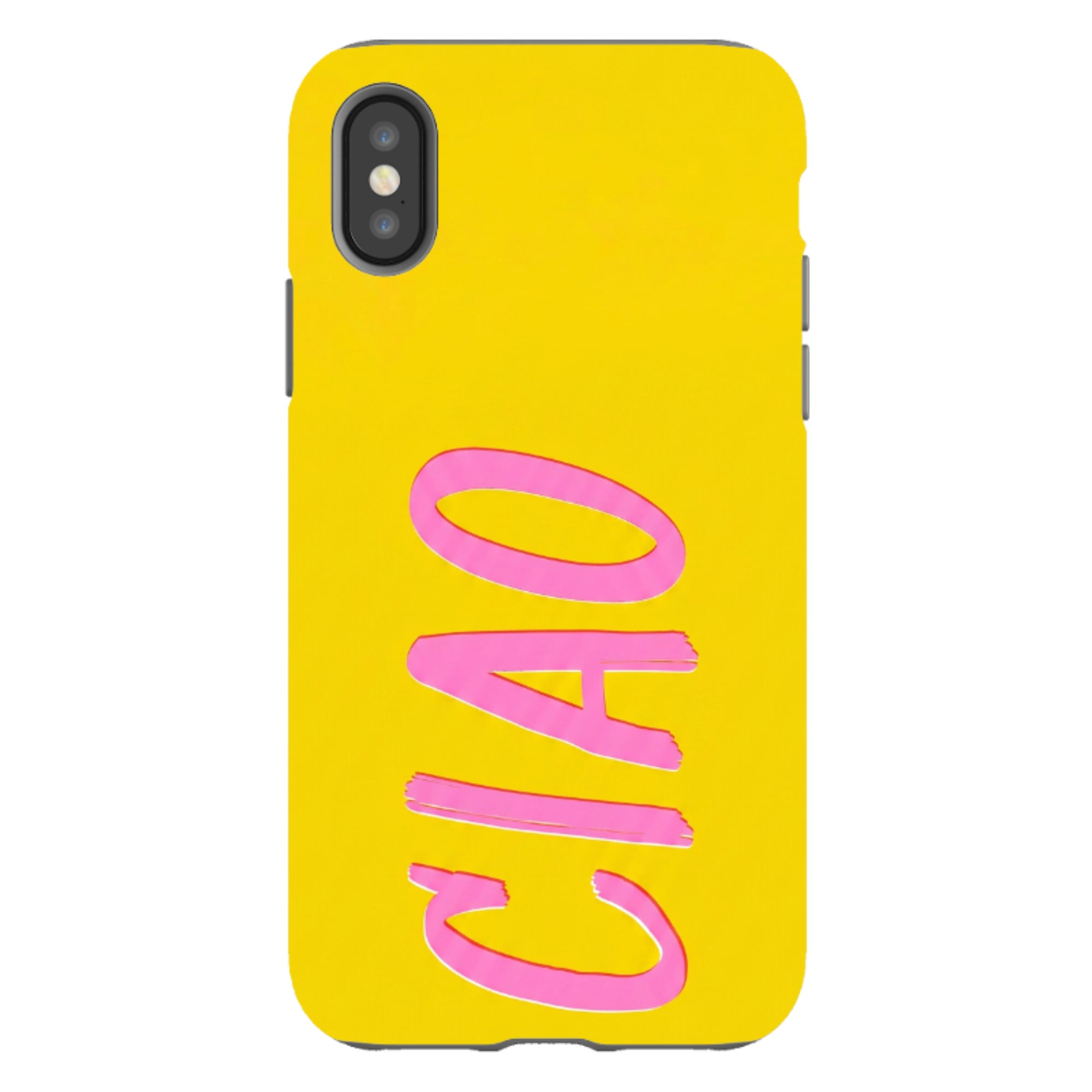 iPhone Tough Case - Ciao Yellow