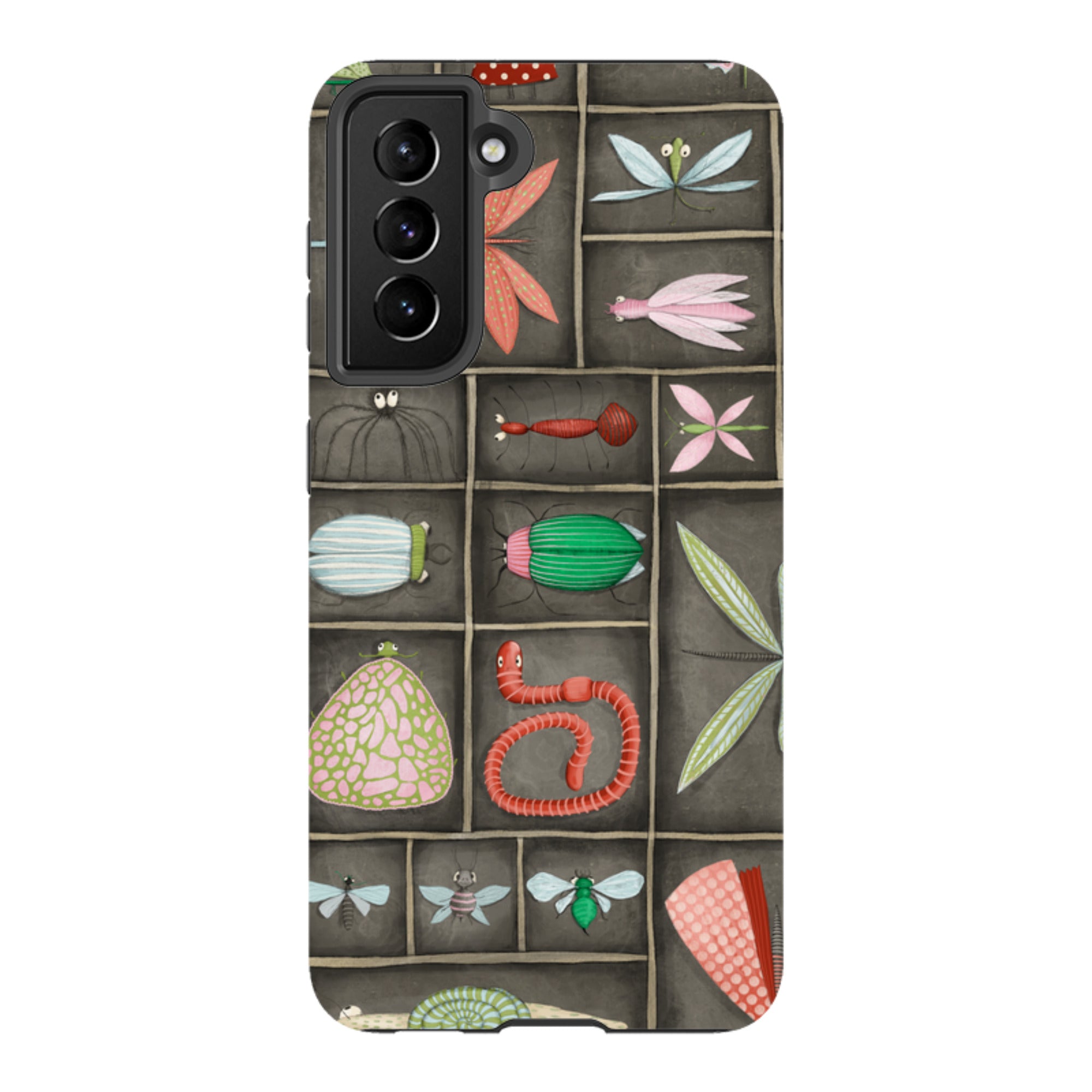 Samsung Tough Case - Cabinet Of Bugs By Maja Lindberg