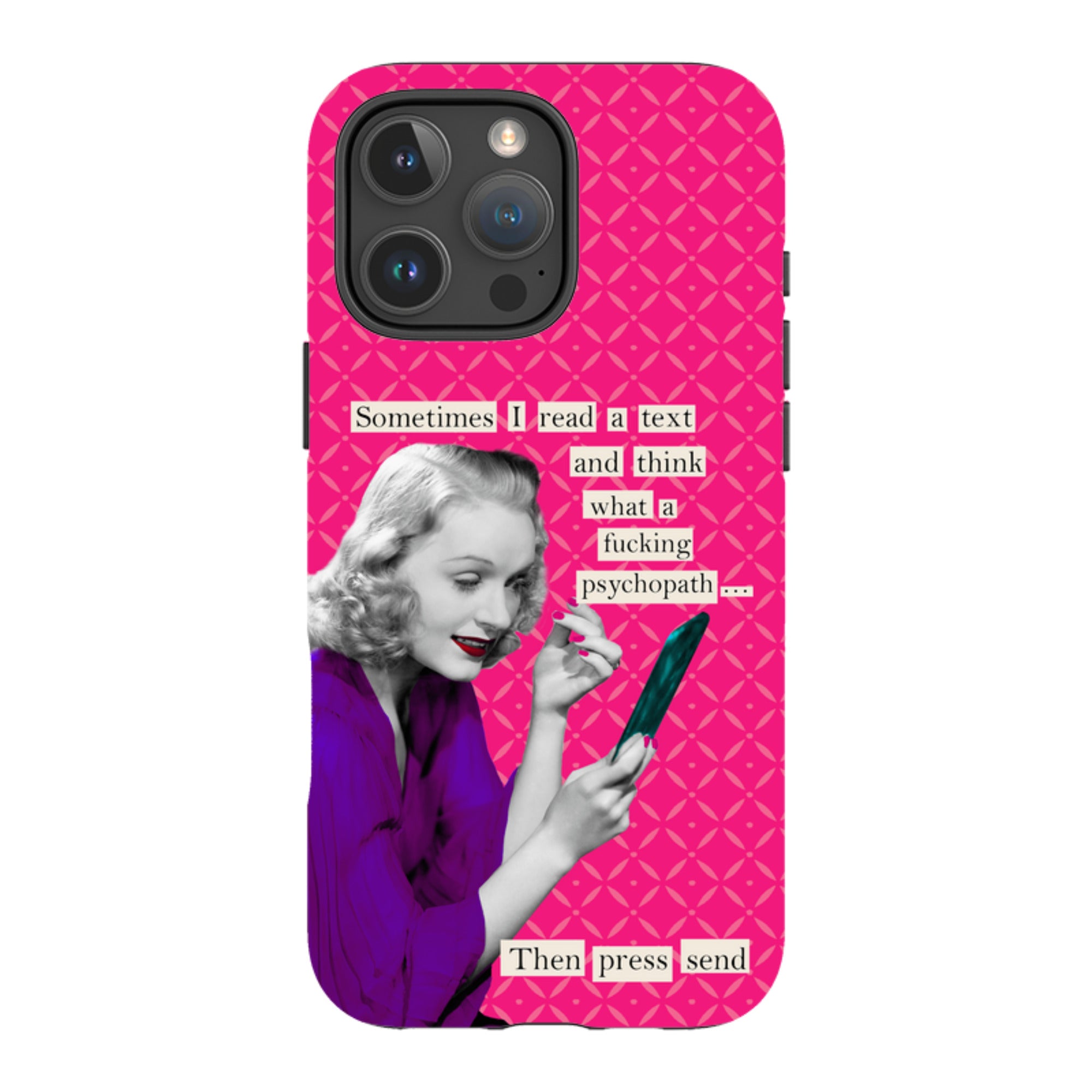 iPhone MagSafe Tough Case -  Psychopath By Clare Jordan