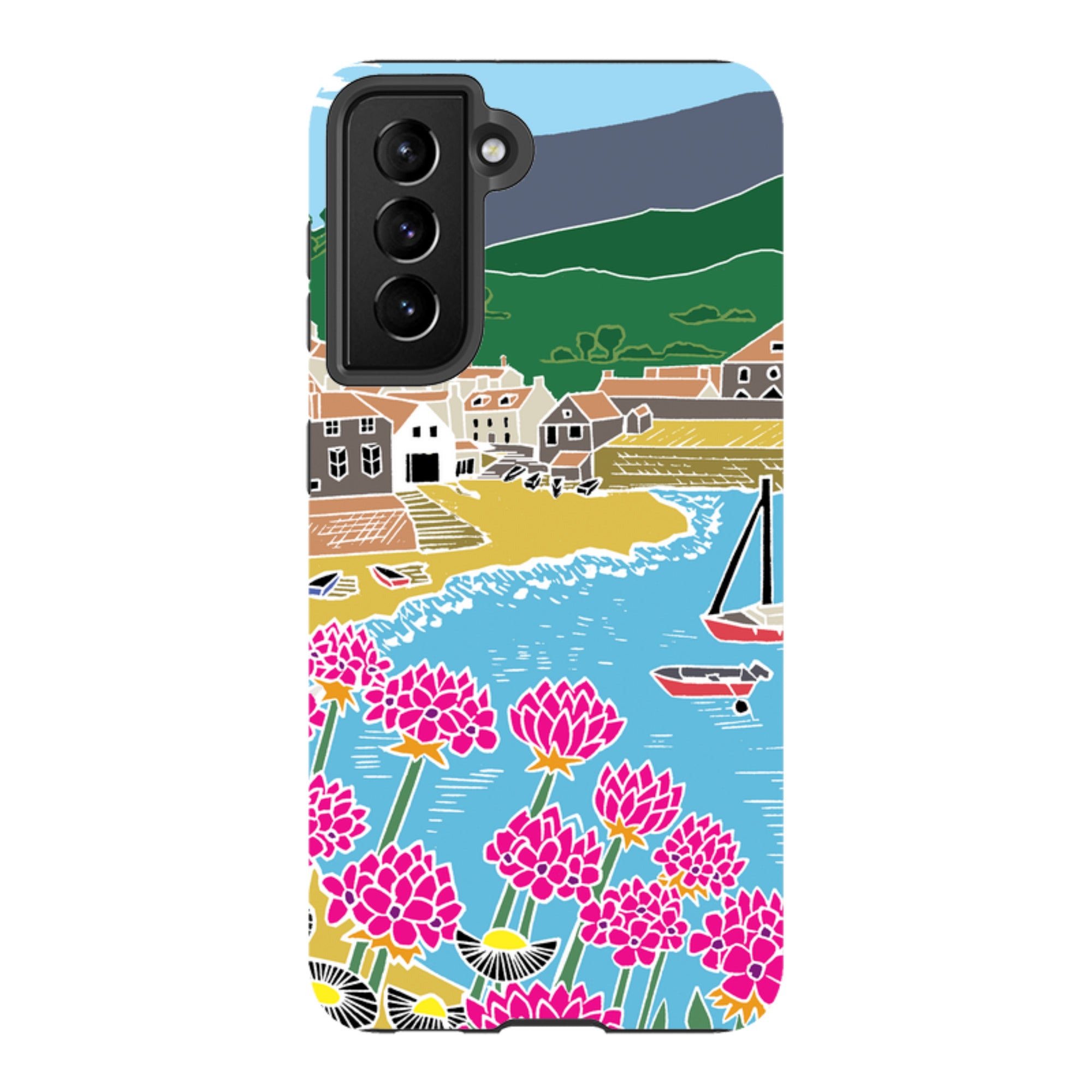 Samsung Tough Case - Quaint Harbour By Kate Heiss